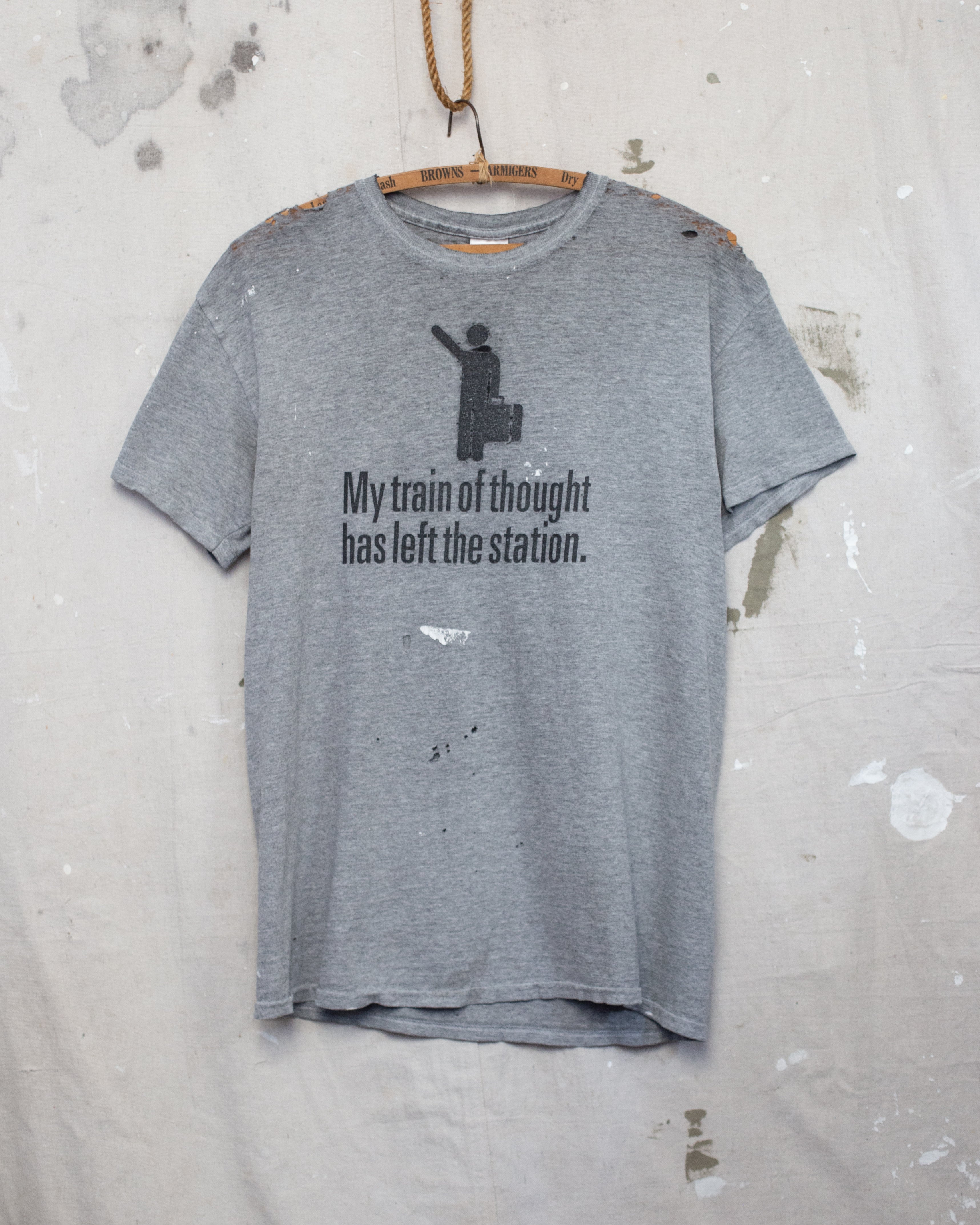 2000S Thrashed Train Tee - M