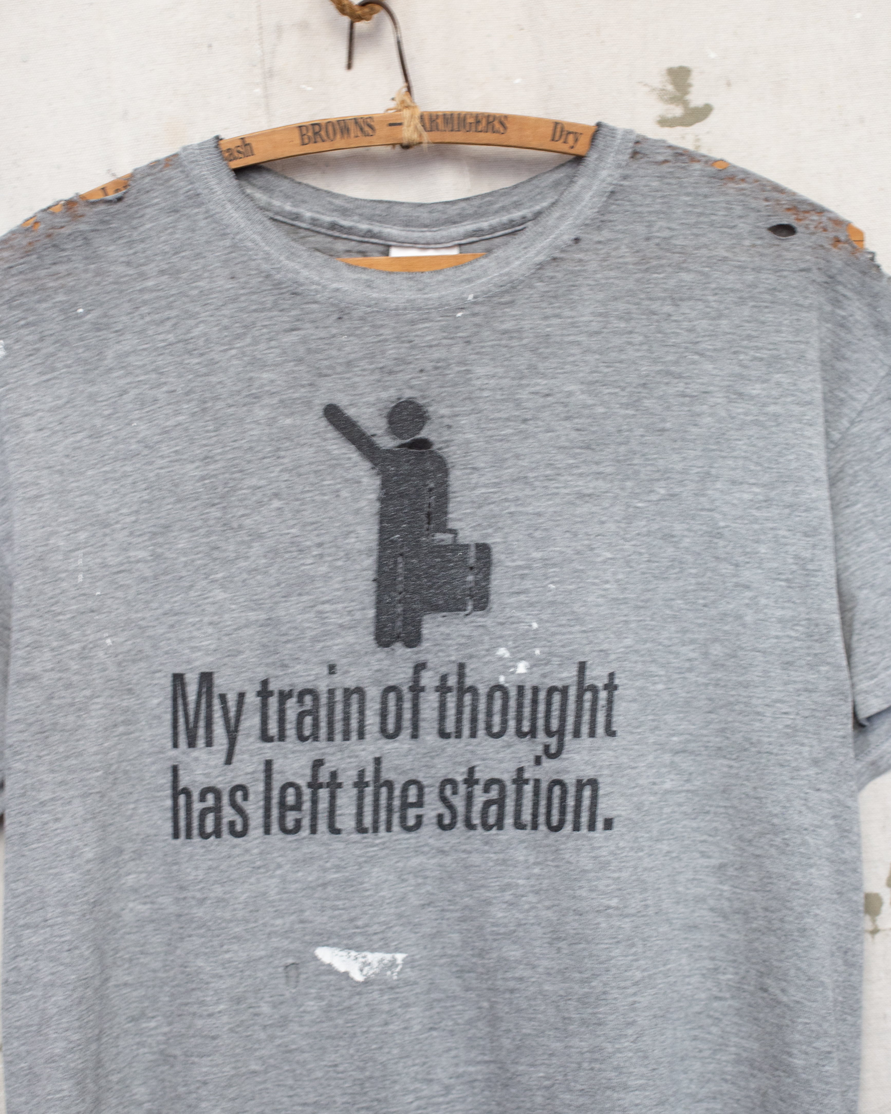 2000S Thrashed Train Tee - M