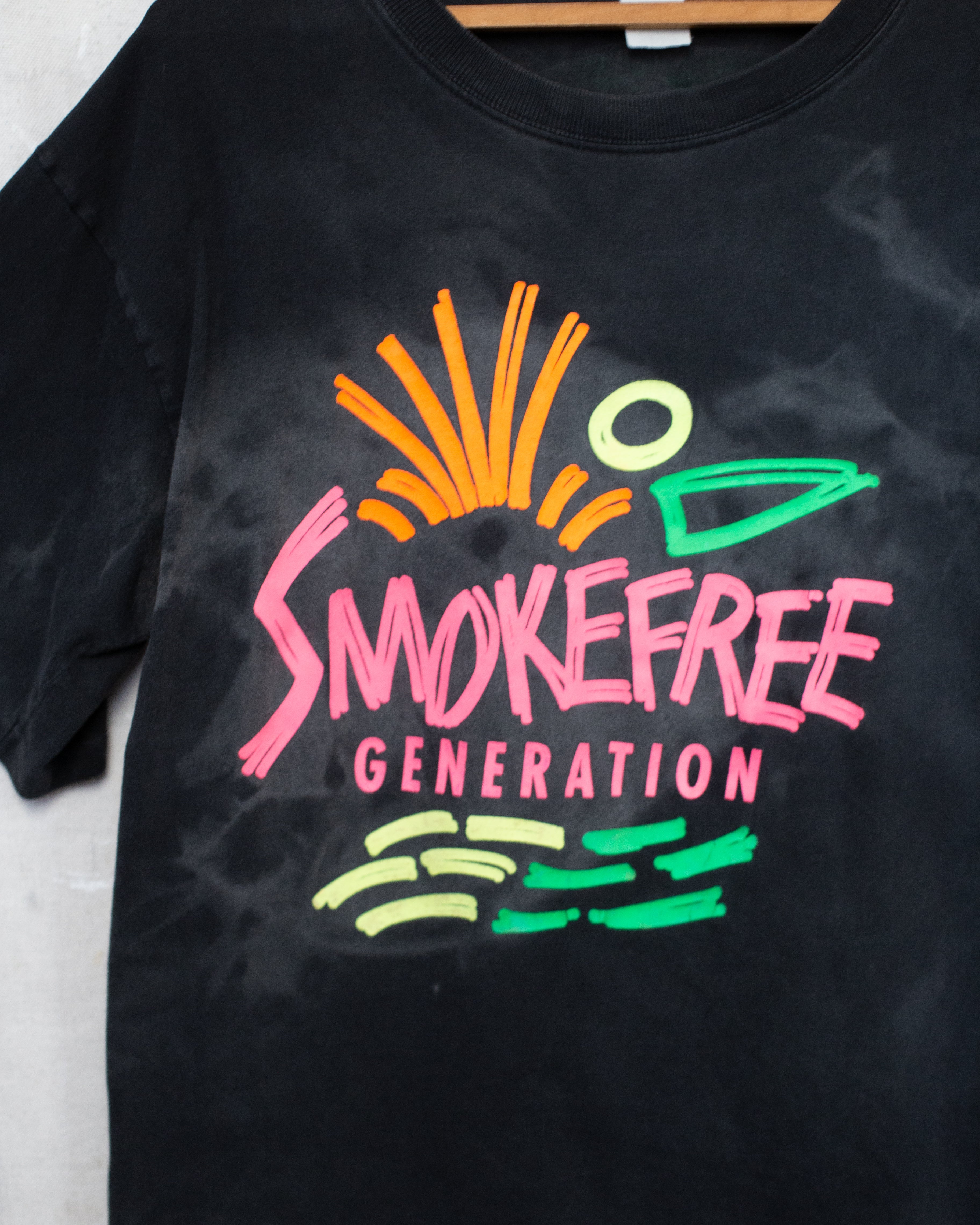 1990S Faded Smokefree Master Rowing Tee - M