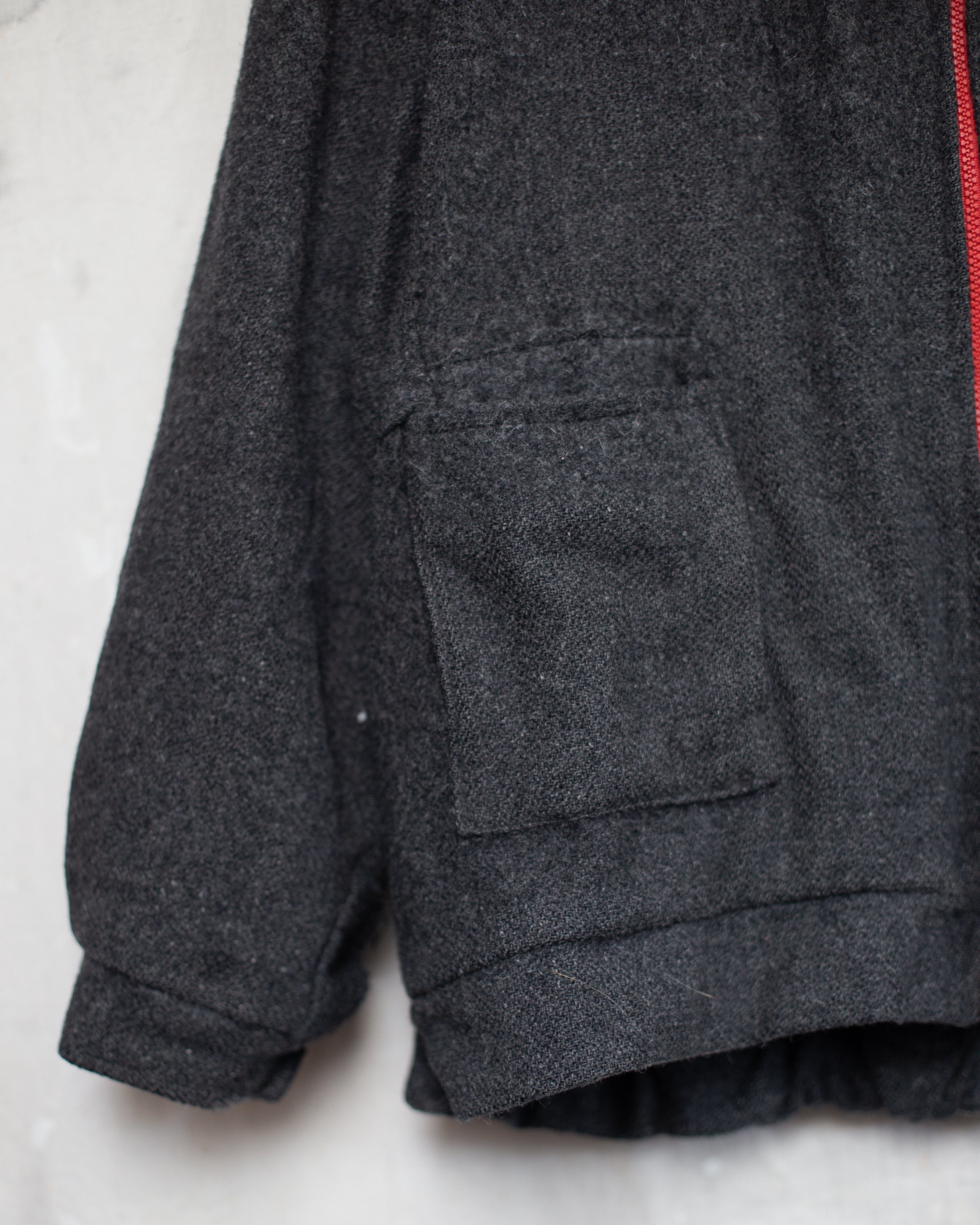 Vintage NZ Made Wool NZPost Bomber Jacket - XL