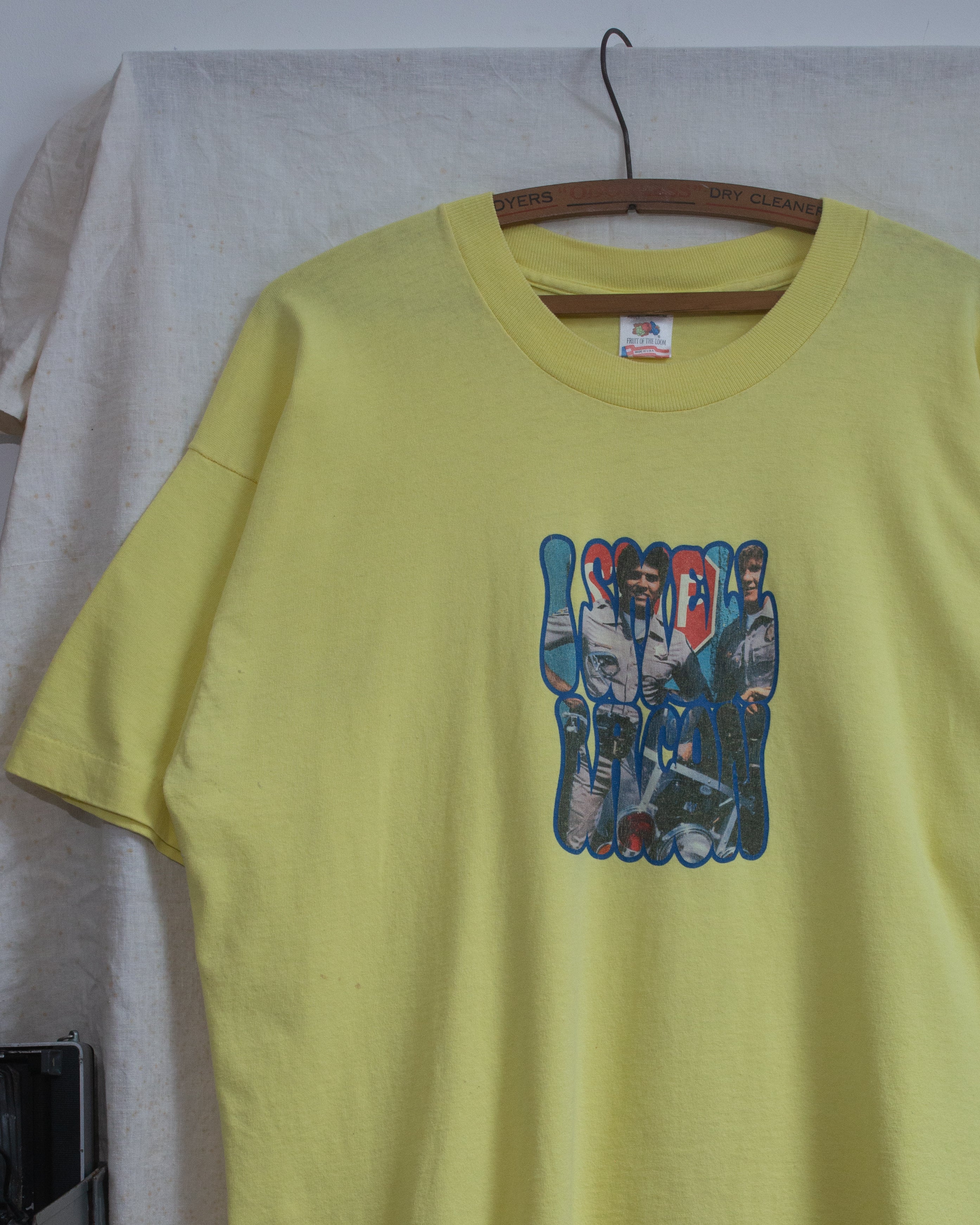 Rare 90s CHIPS i smell bacon tee by x-large