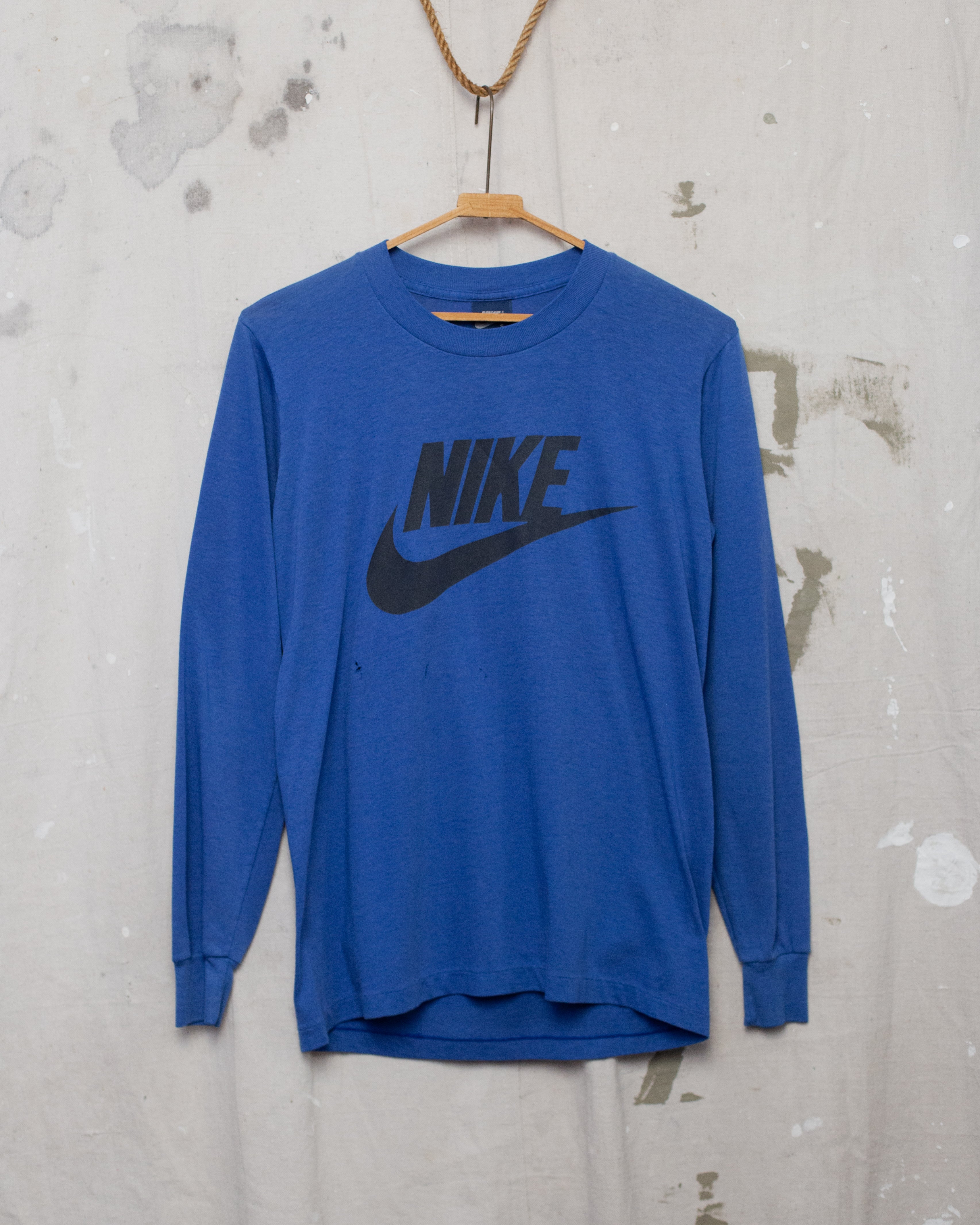 Rare 1980S Nike Long Sleeve Tee - S