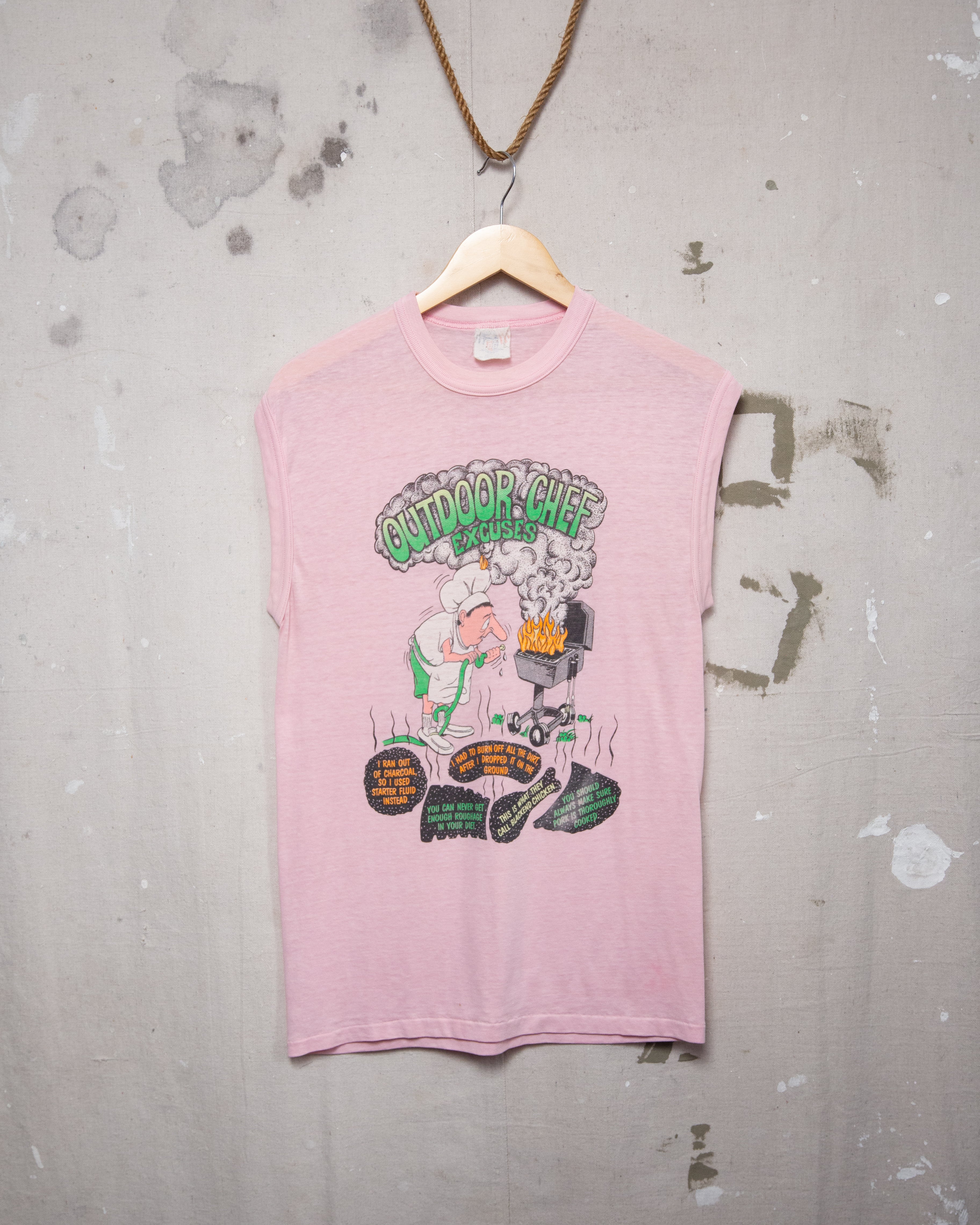 1980S Chef Excuses Muscle Tee - M