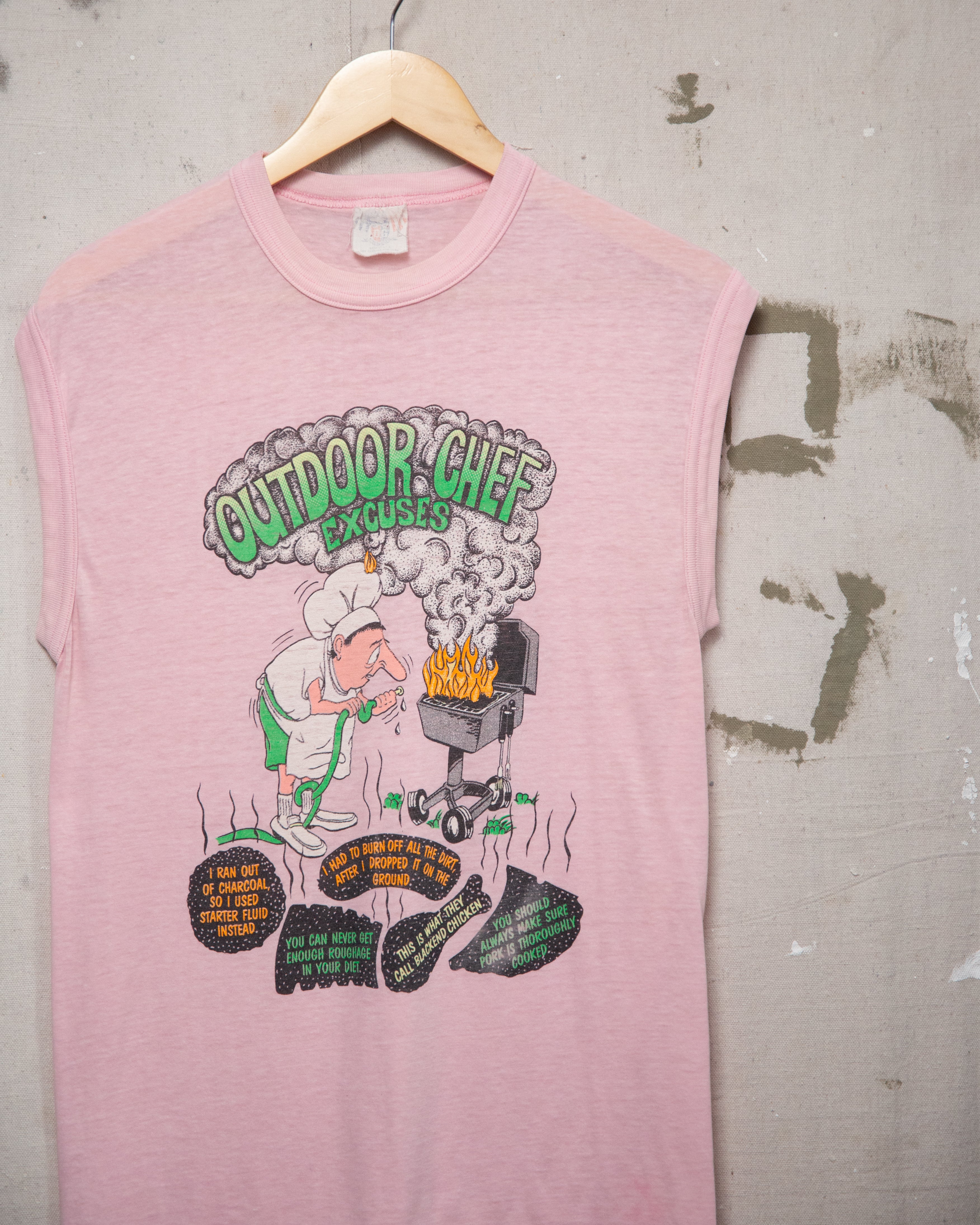 1980S Chef Excuses Muscle Tee - M