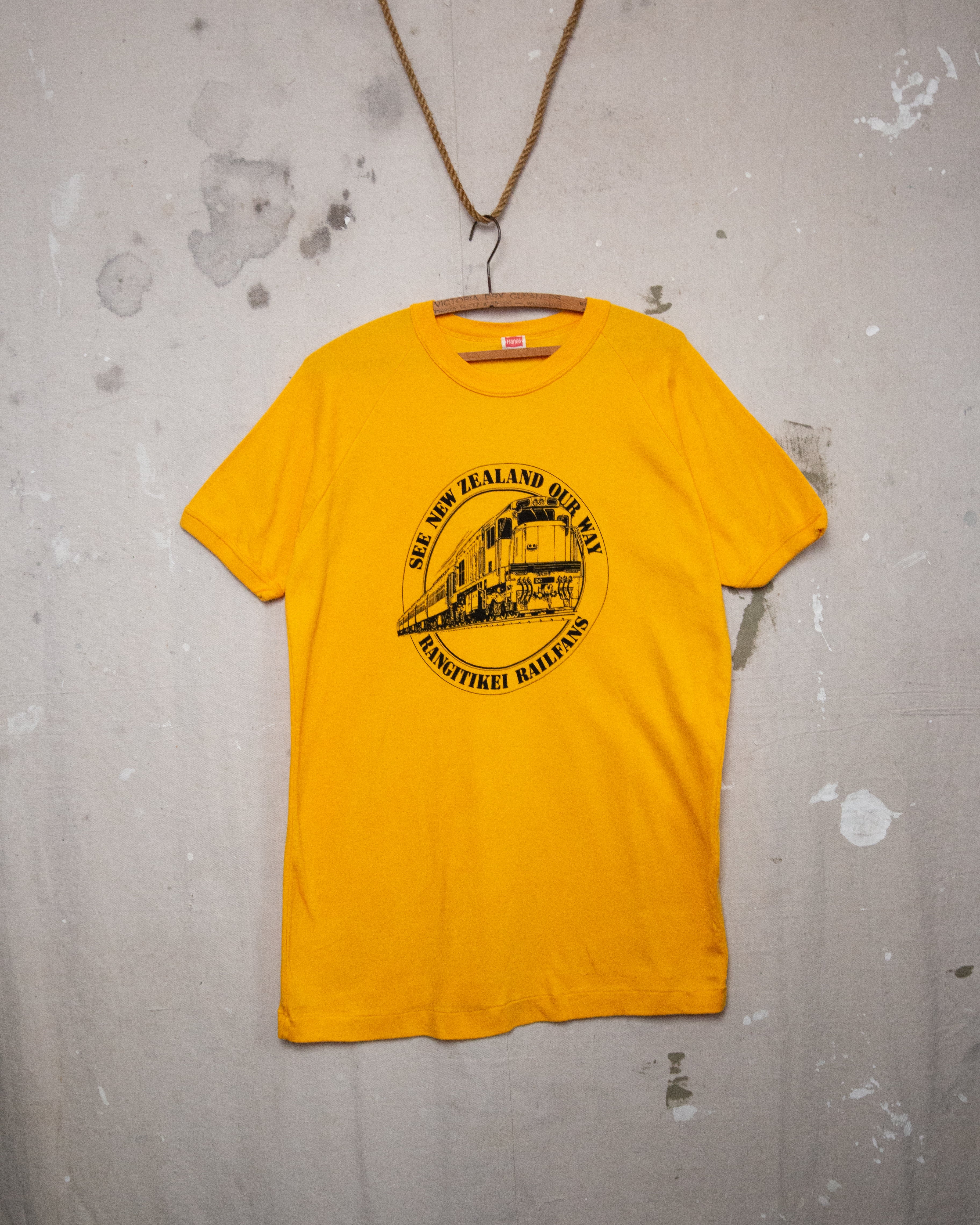 1970S Rangitikei Railfans Tee - L