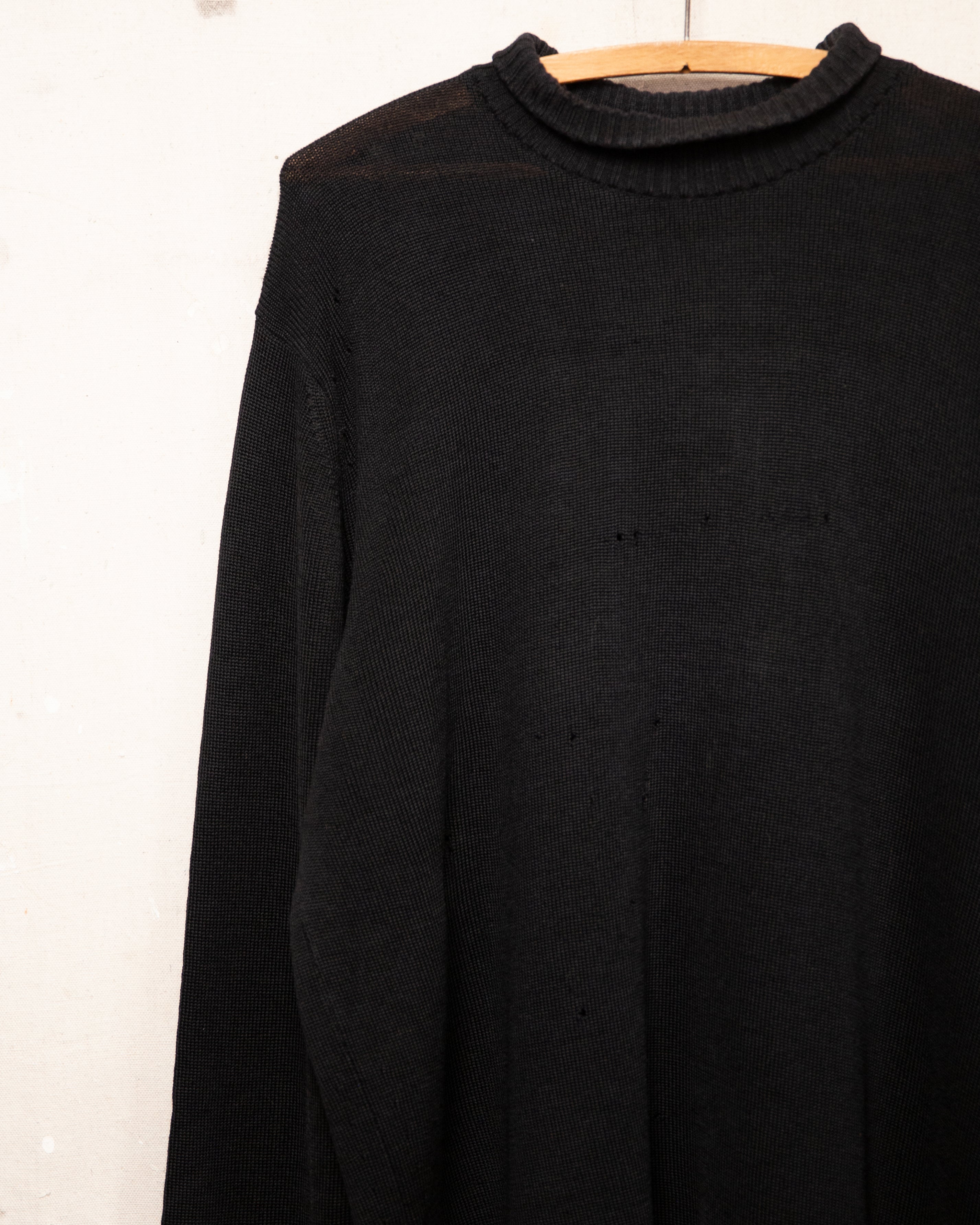 1990S Thrashed Barkers Turtleneck - L