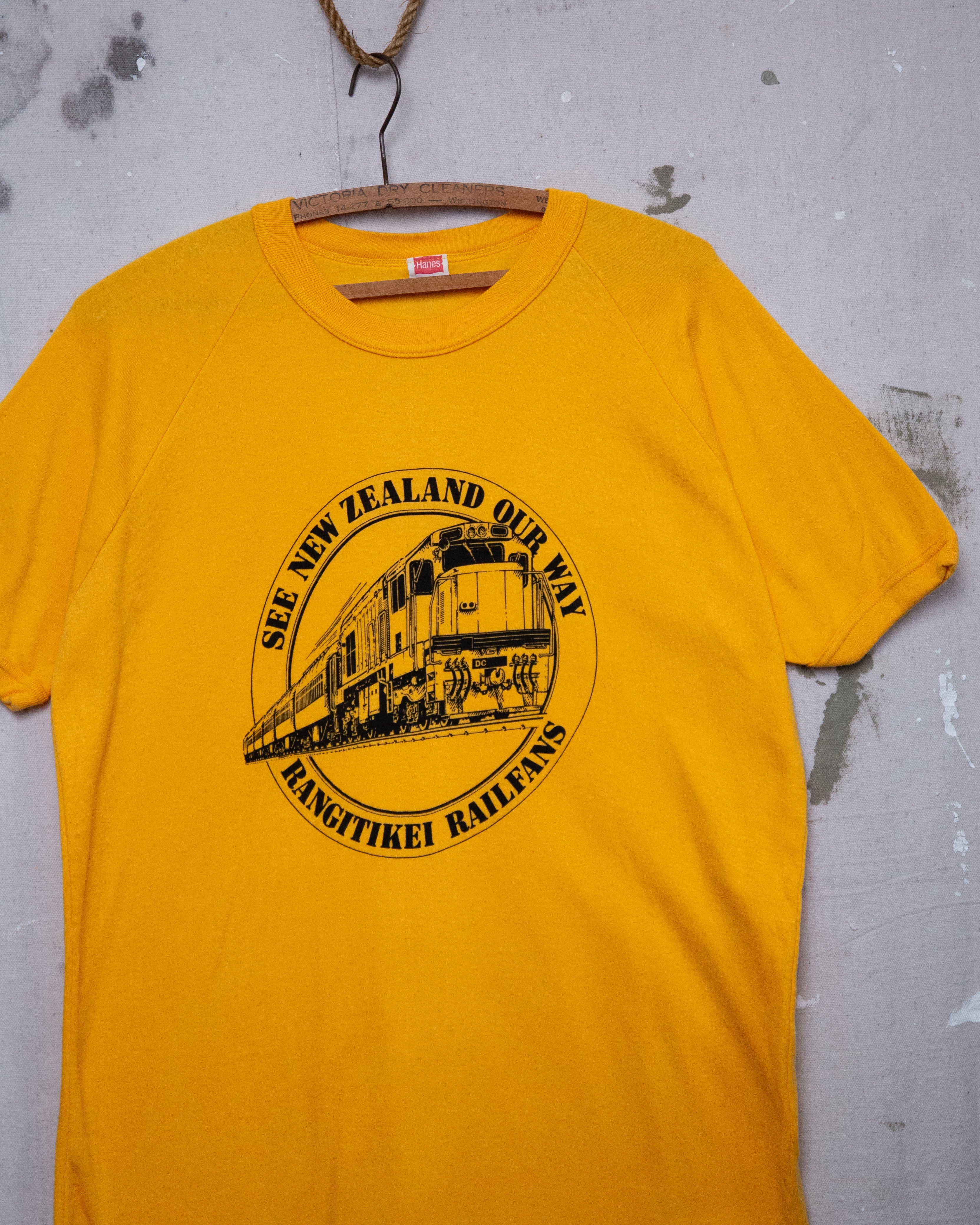 1970S Rangitikei Railfans Tee - L