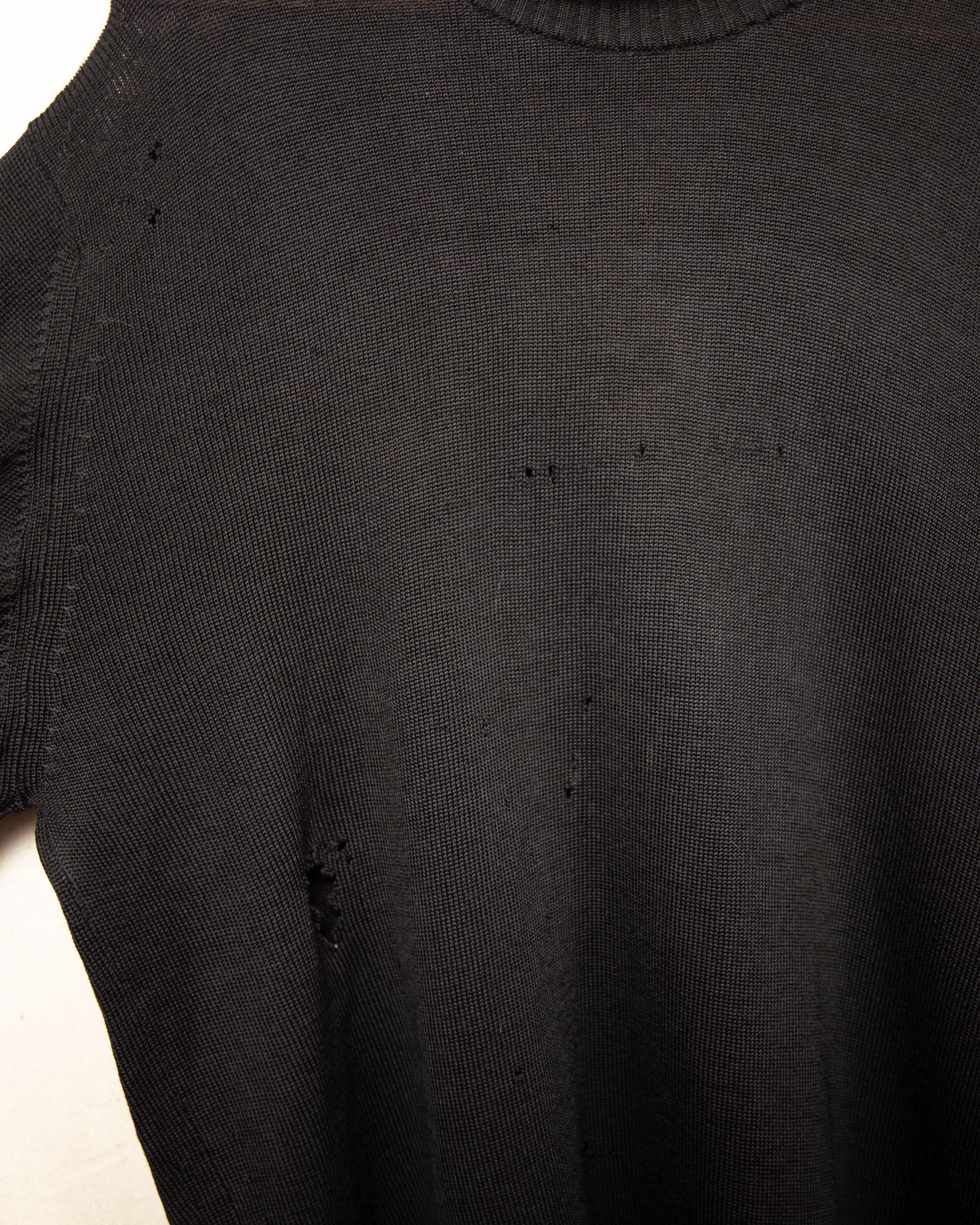 1990S Thrashed Barkers Turtleneck - L