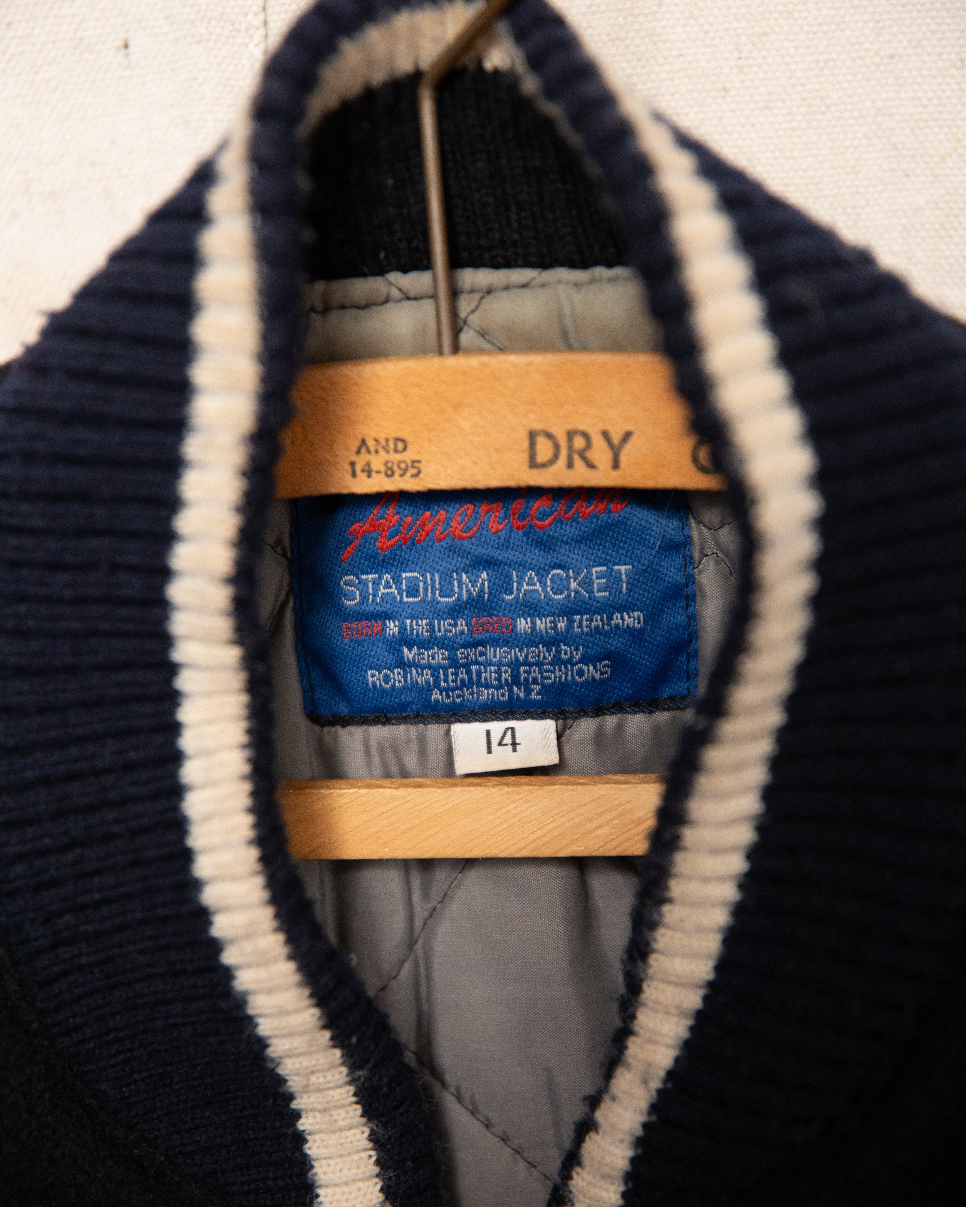 NZ made Varsity Jacket - 14