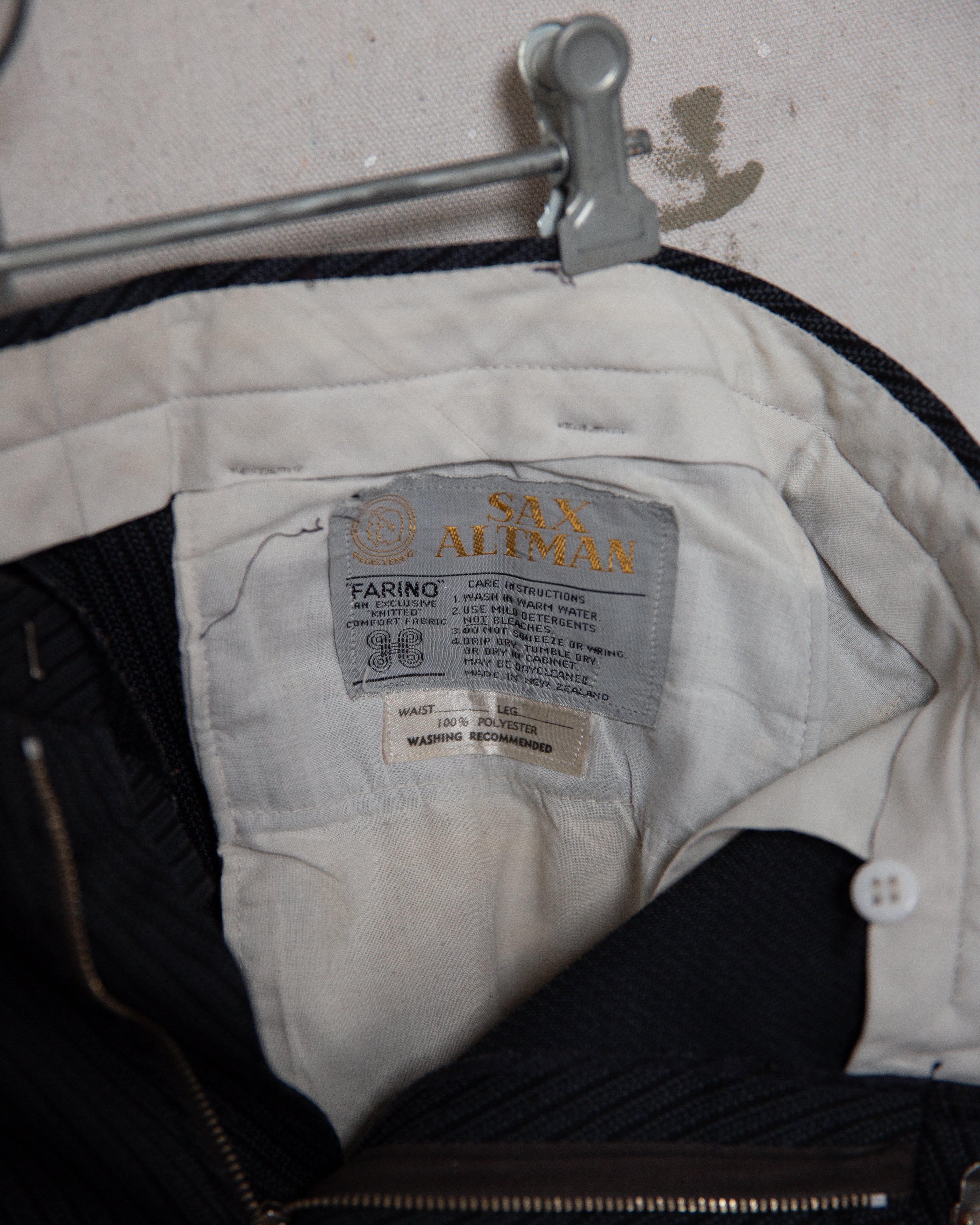 1970S Sax Altman Striped Pants - 32