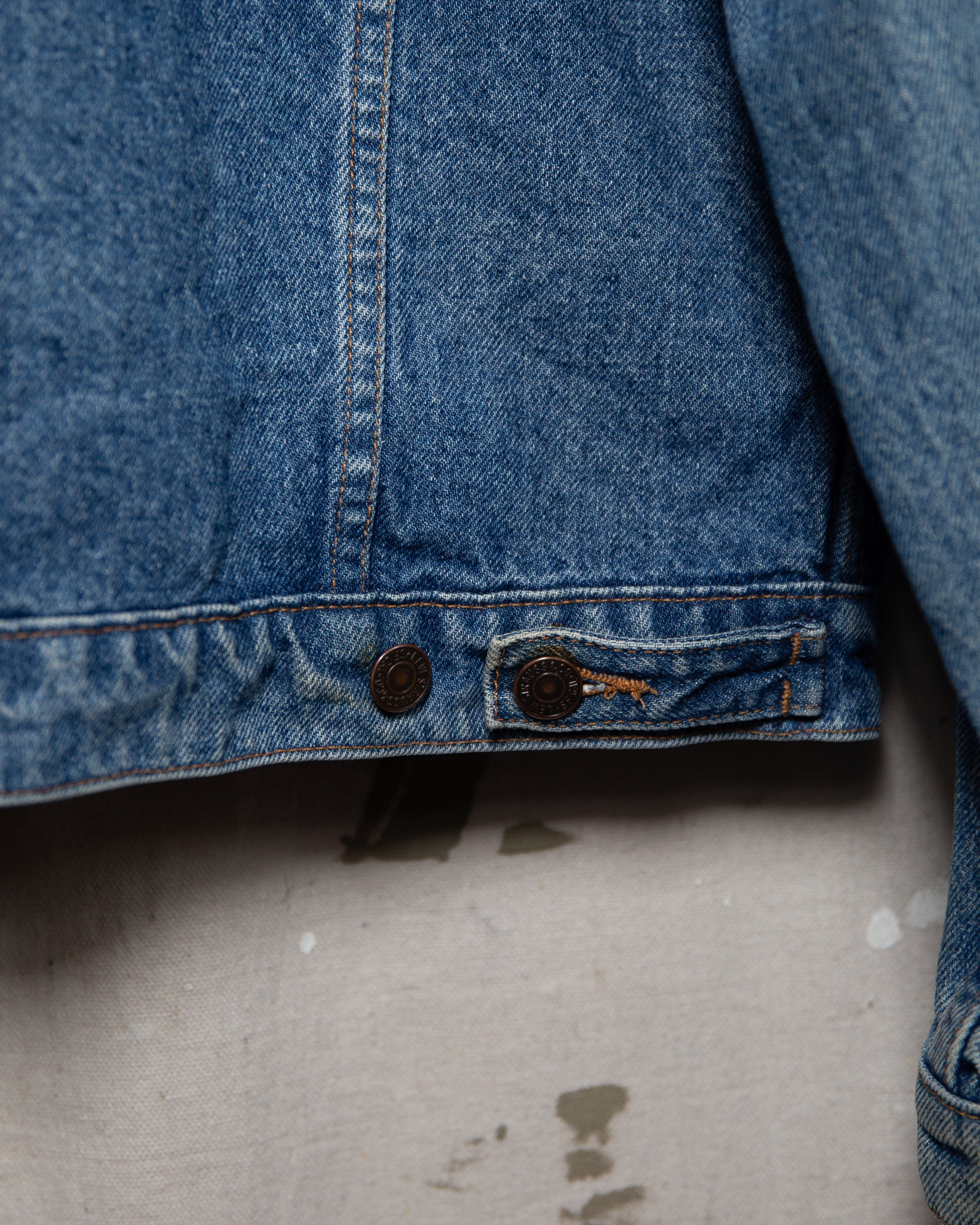 1990S Irregular Levis Jacket - L/XL