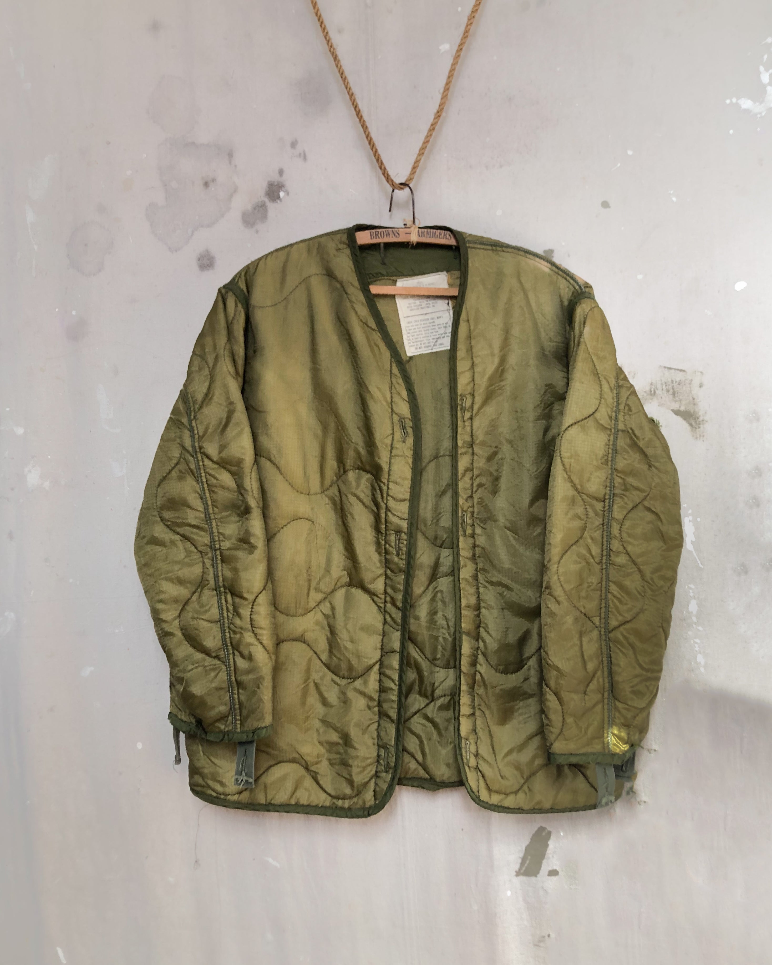 Well Worn US Army Jacket Liner - SM