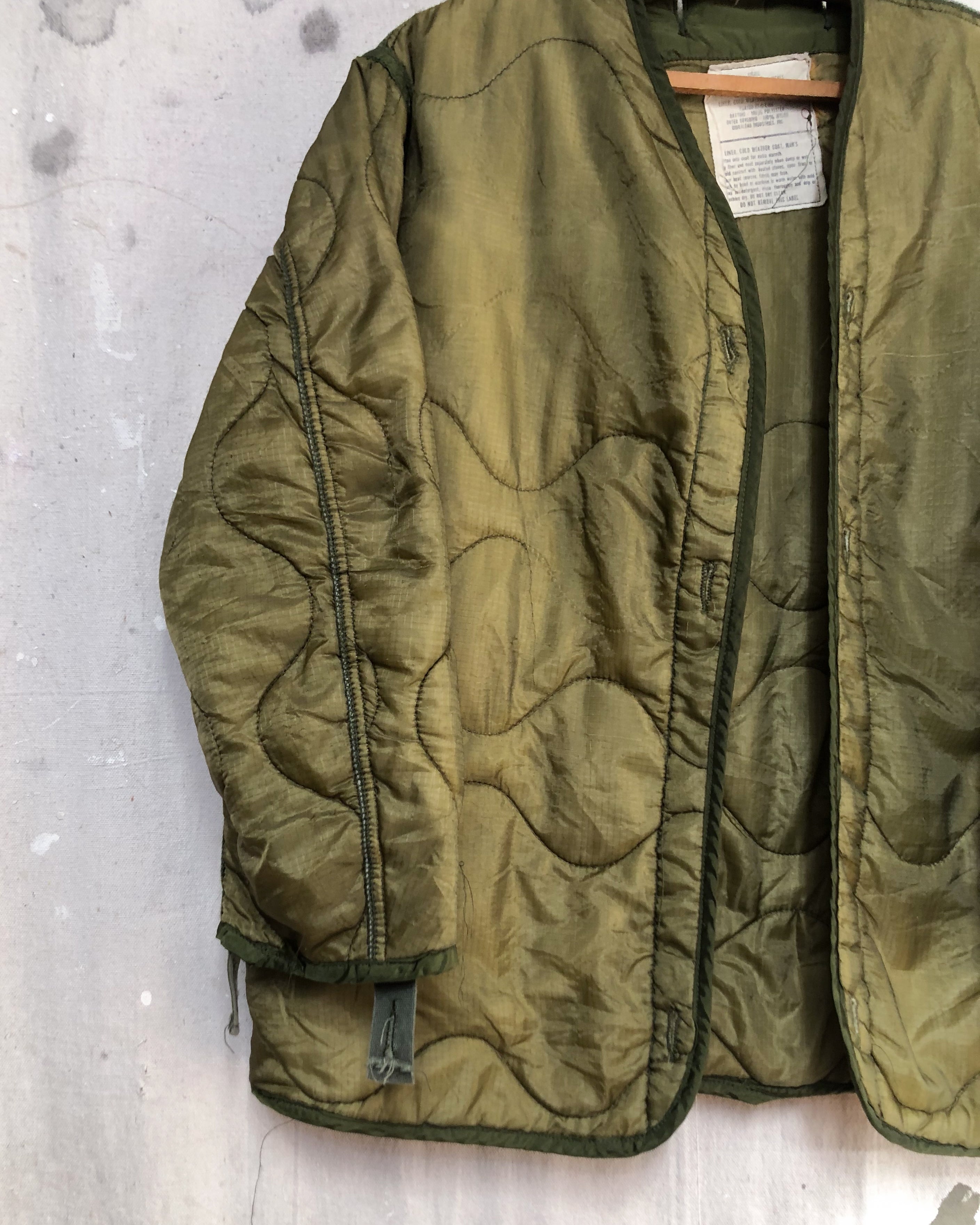 Well Worn US Army Jacket Liner - SM