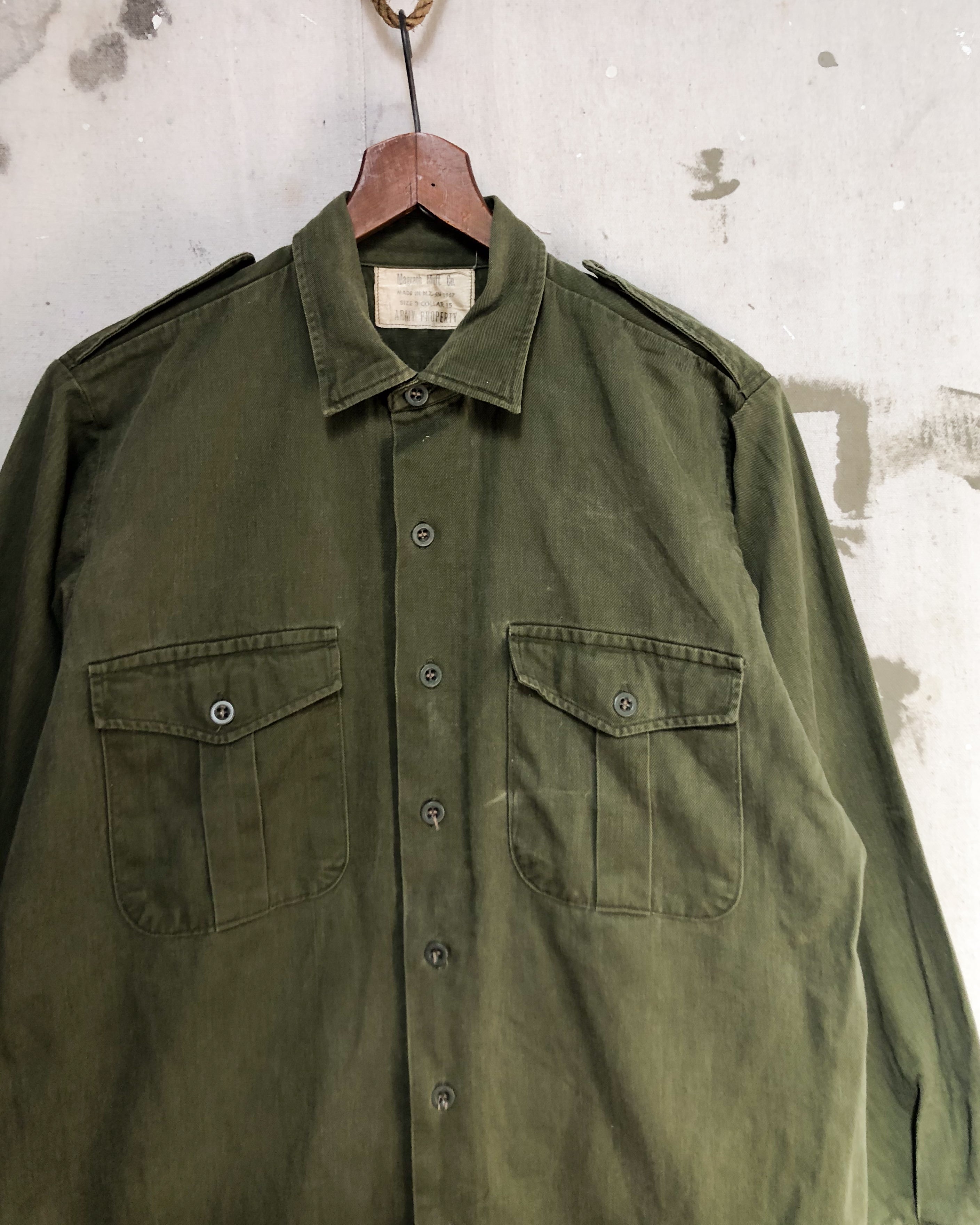 1967 NZ Army Field Shirt - M