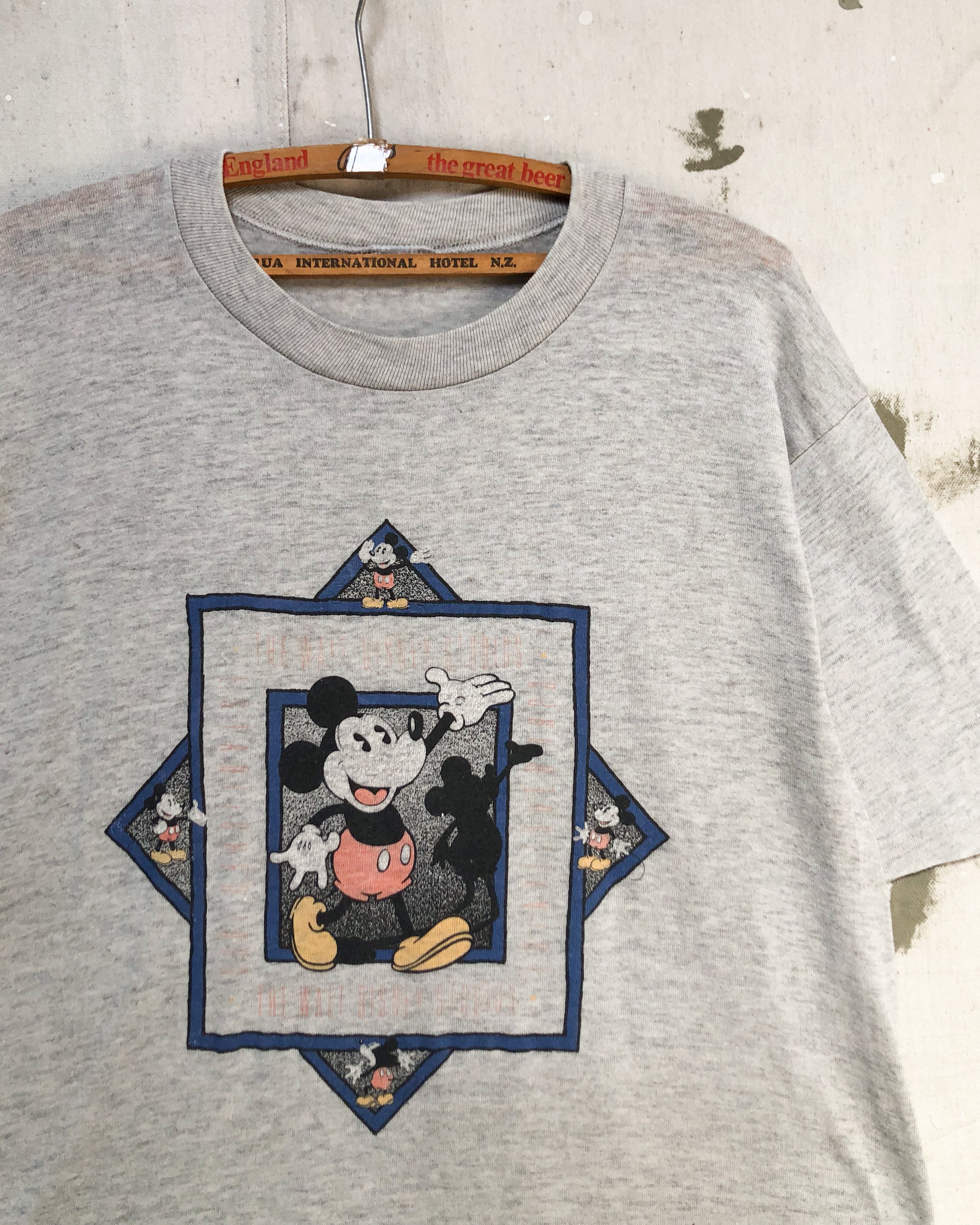 1980S/90S Well Worn Mickey Mouse Tee - XL