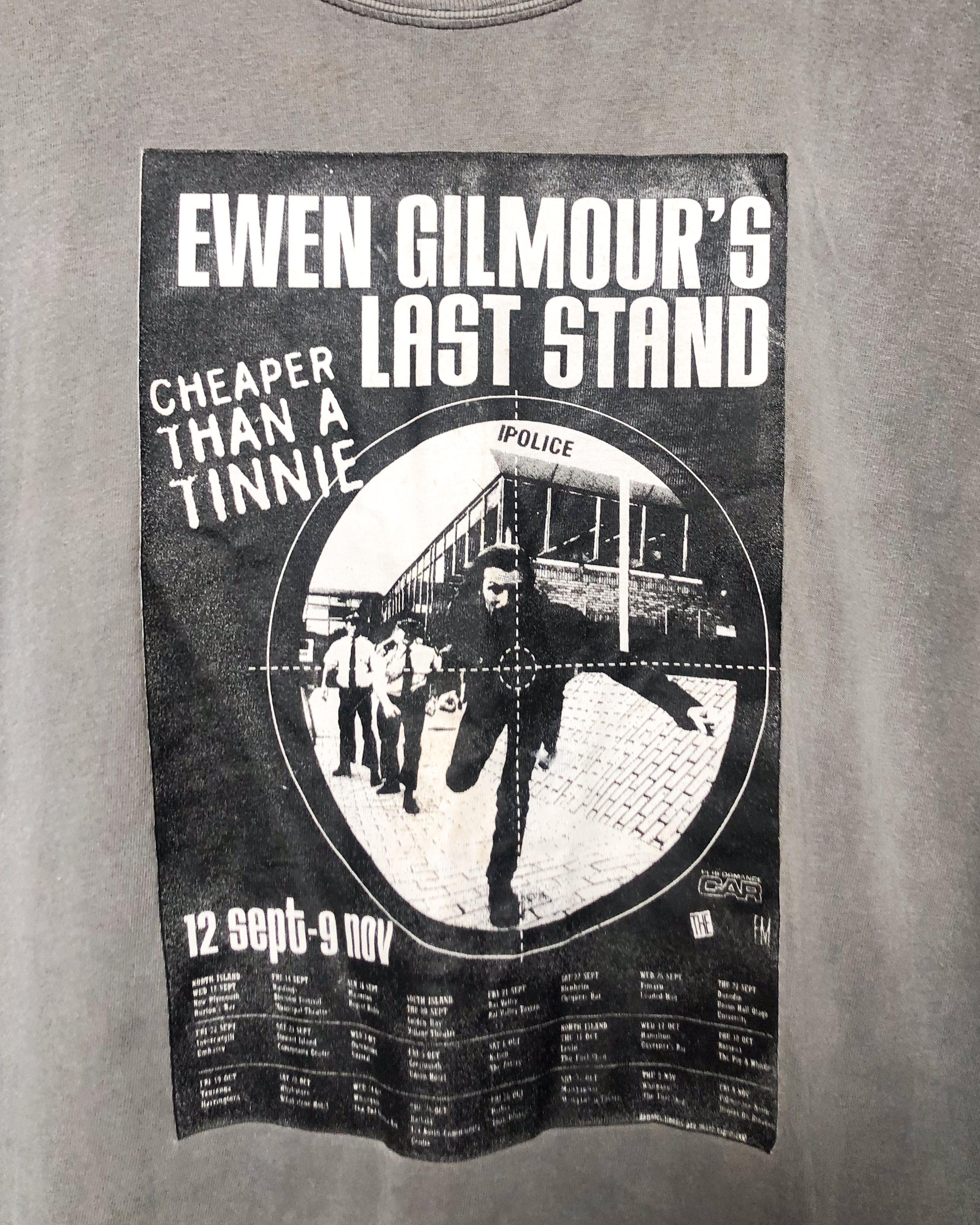 2000S Well Worn Ewen Gilmour Tour Tee - XL
