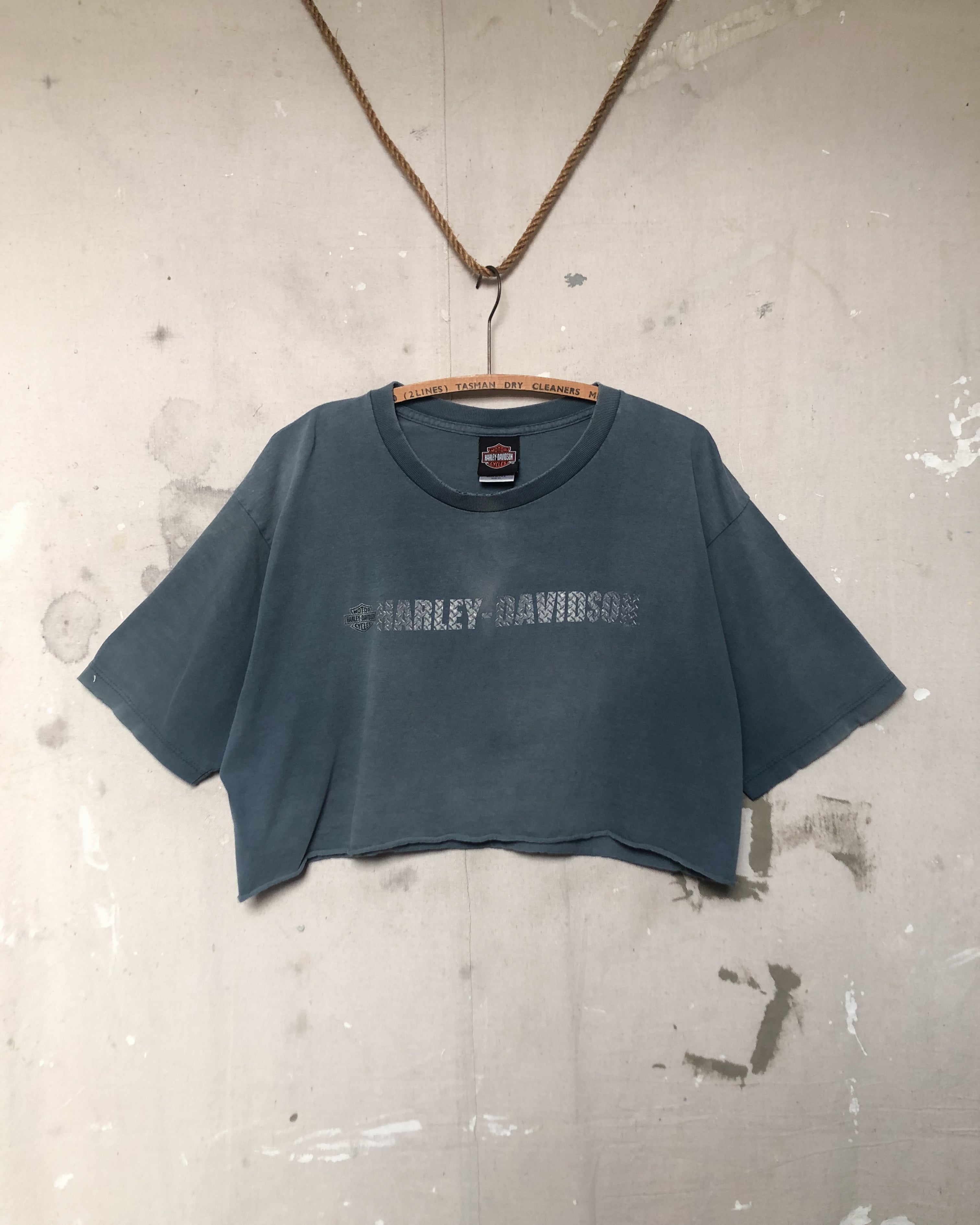 2000S Cropped and Chopped Harley Tee - XL