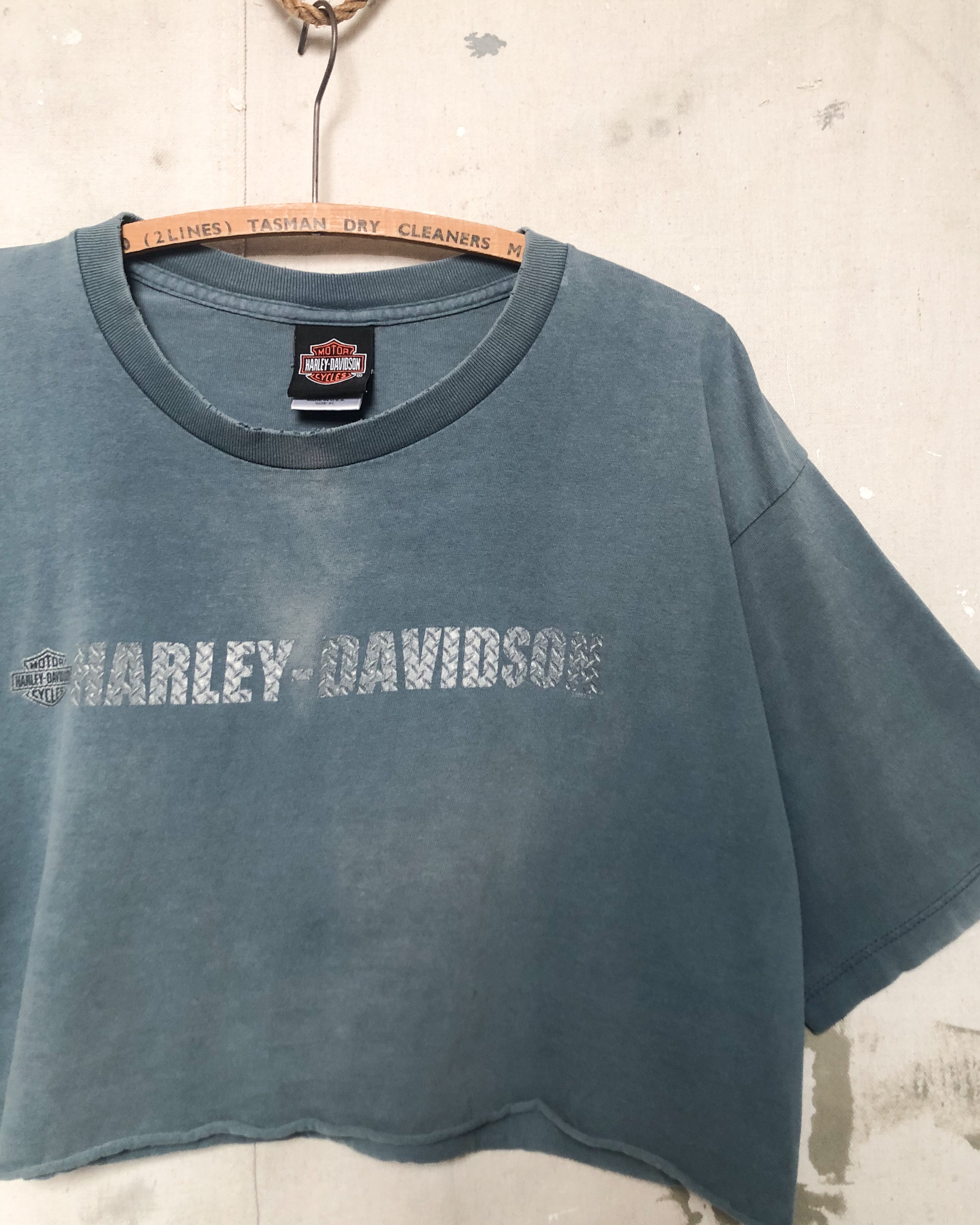 2000S Cropped and Chopped Harley Tee - XL