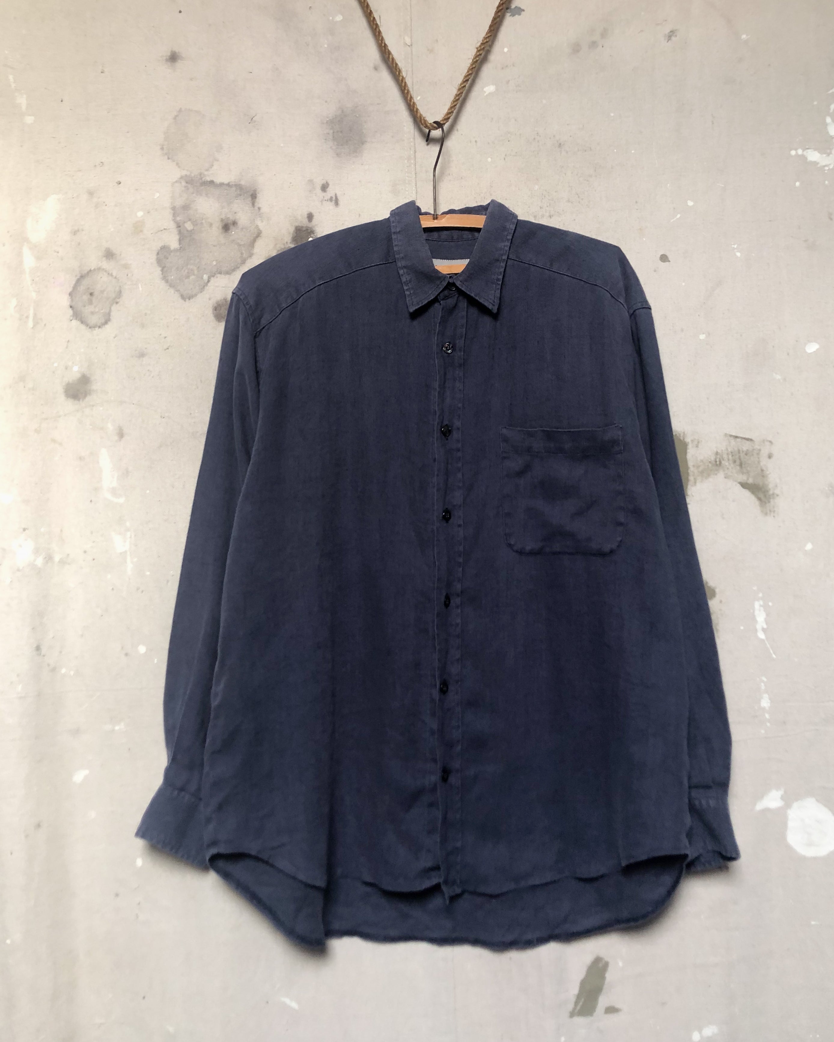 1990S Barkers Linen Shirt - S/M