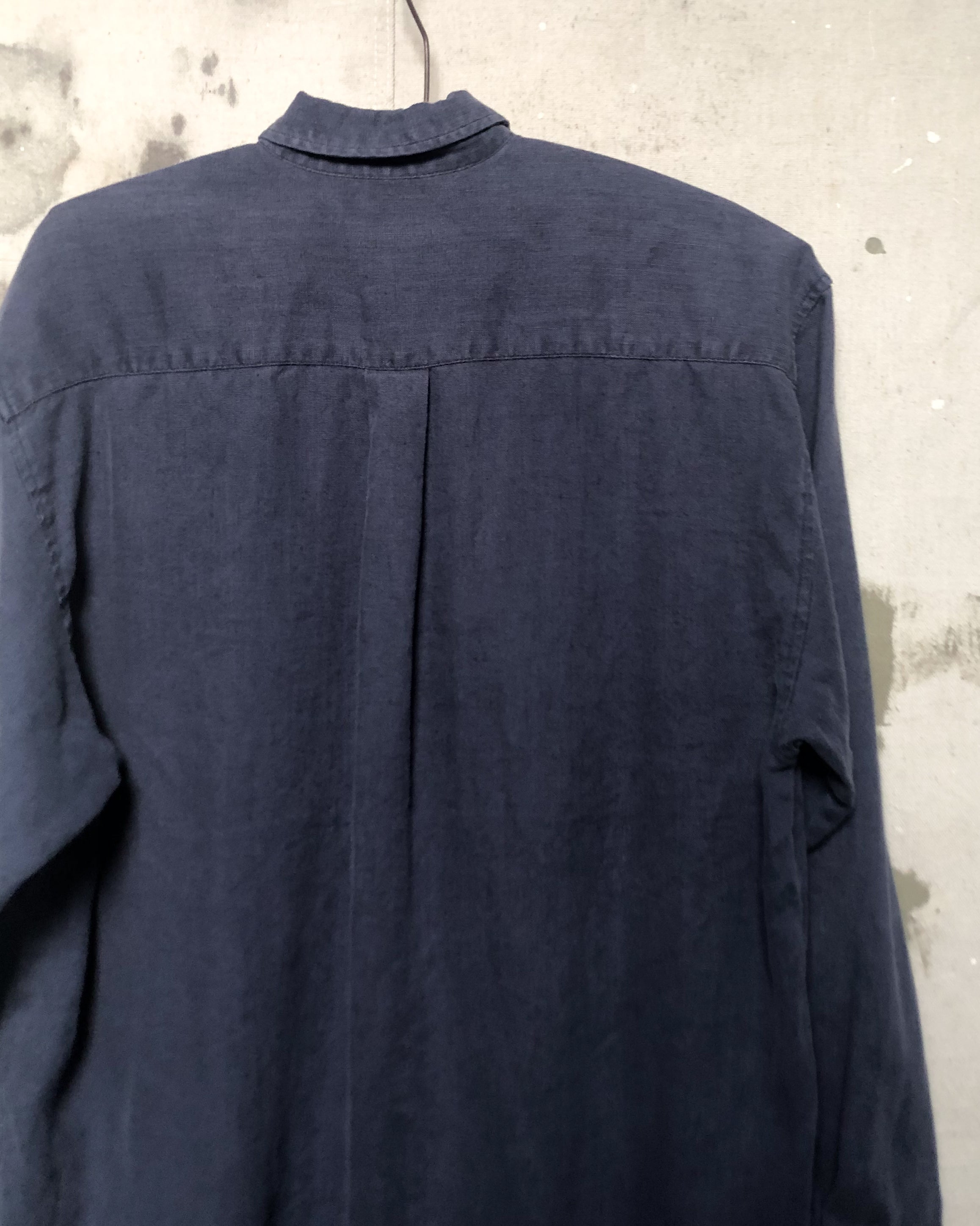 1990S Barkers Linen Shirt - S/M