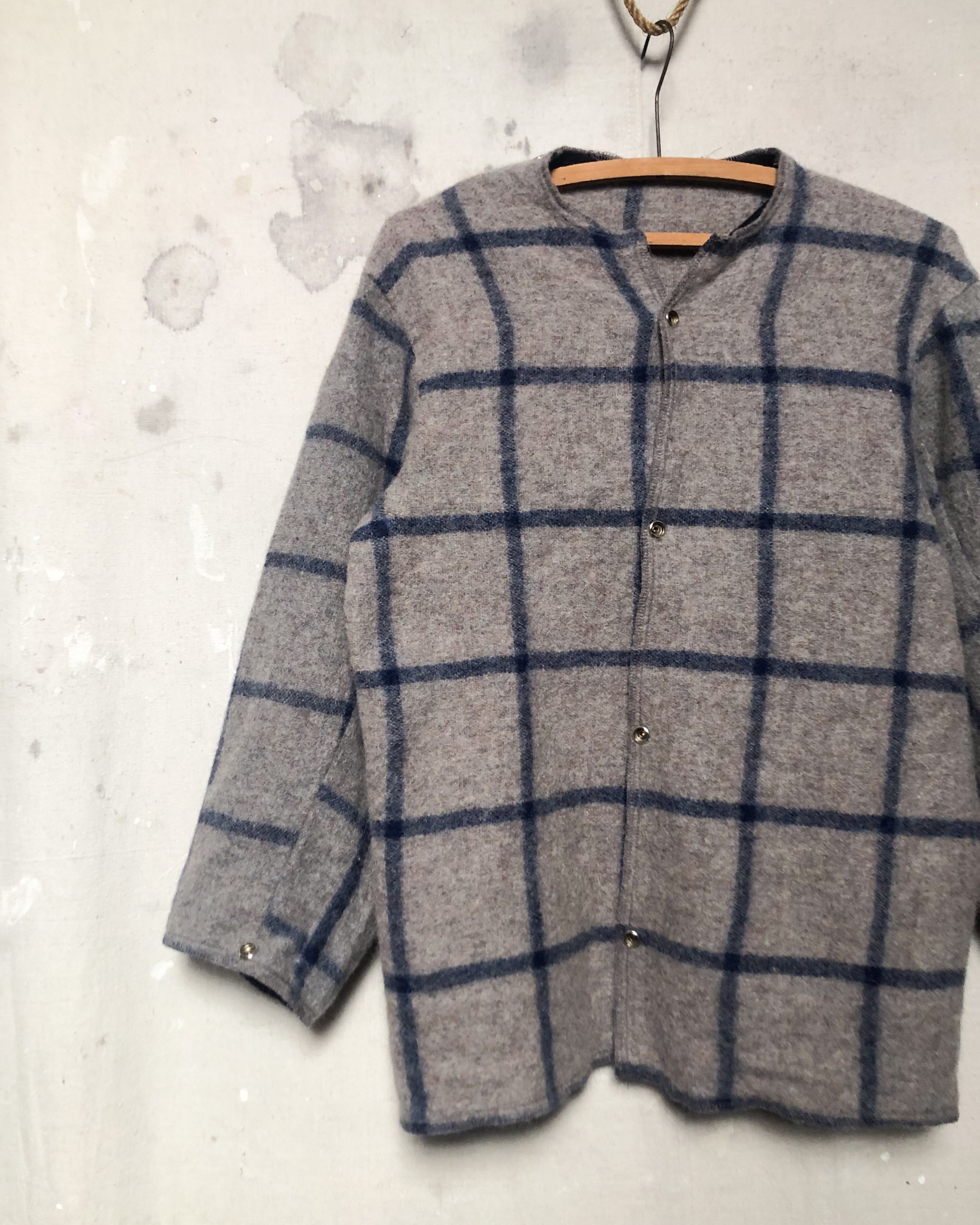 Well Worn Wool Jacket Liner - S