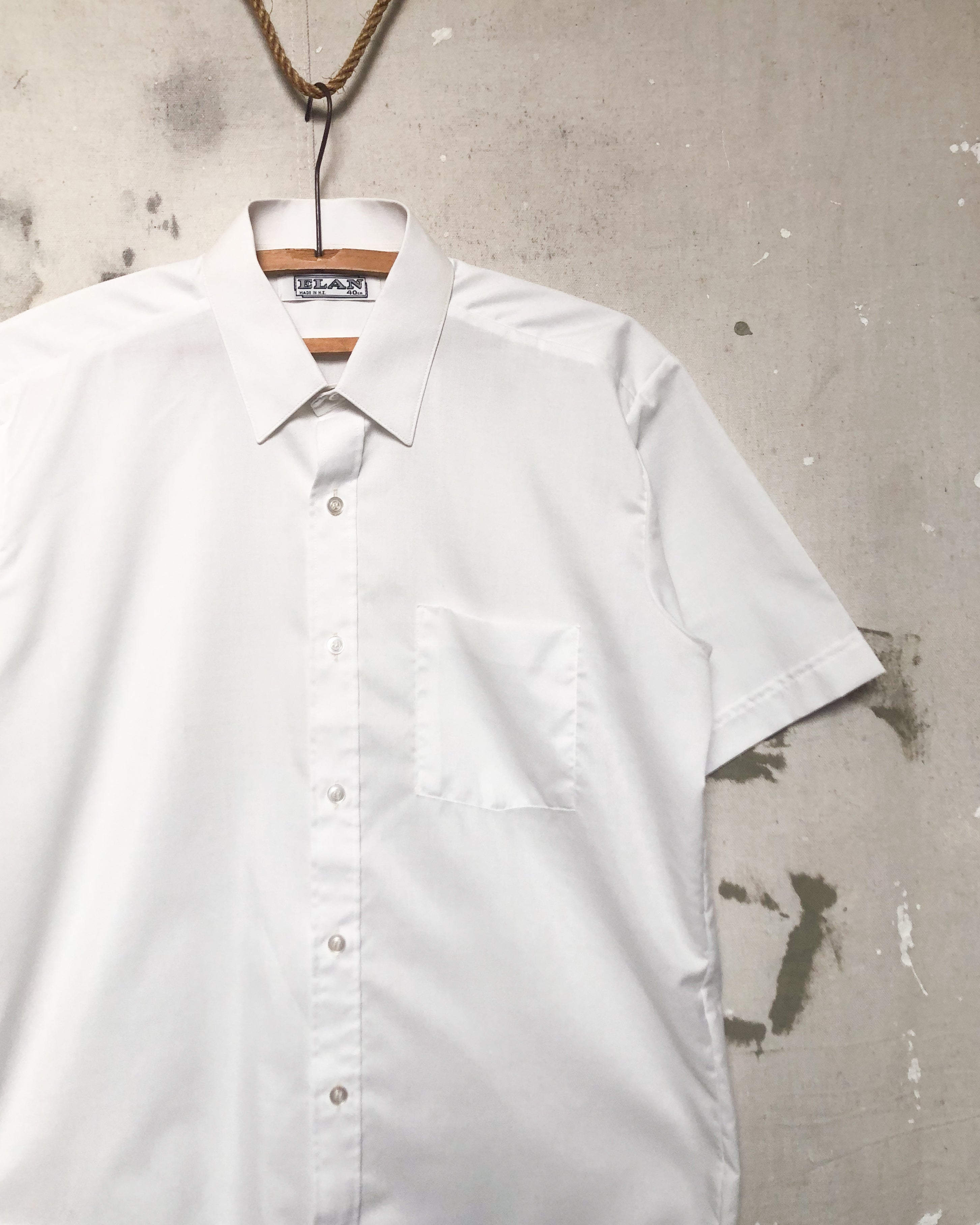 1980S Elan Short Sleeve Shirt - L