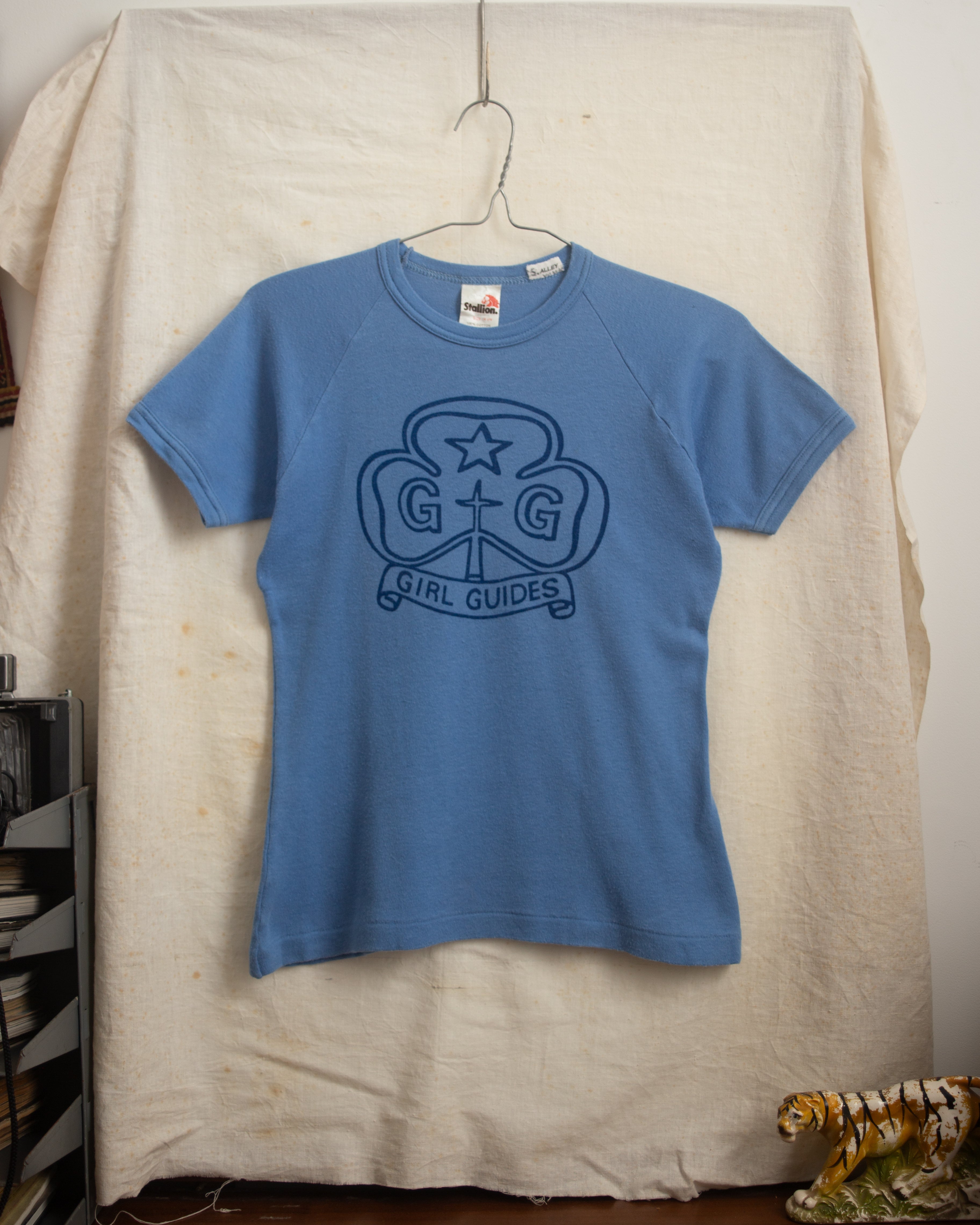 1980S Girl Guides Baby Tee I 14 YRS