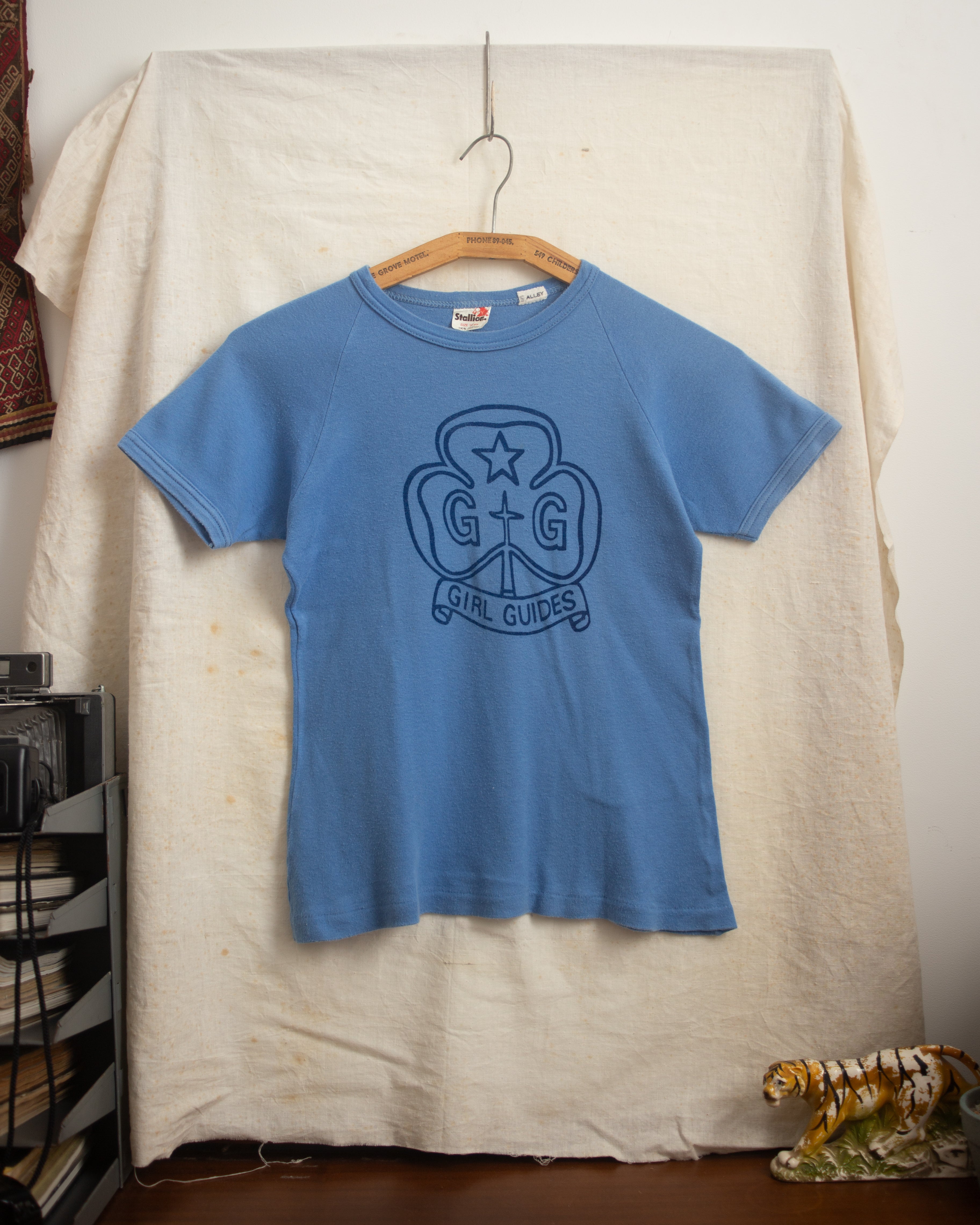 1980S Girl Guides Baby Tee I 14 YRS