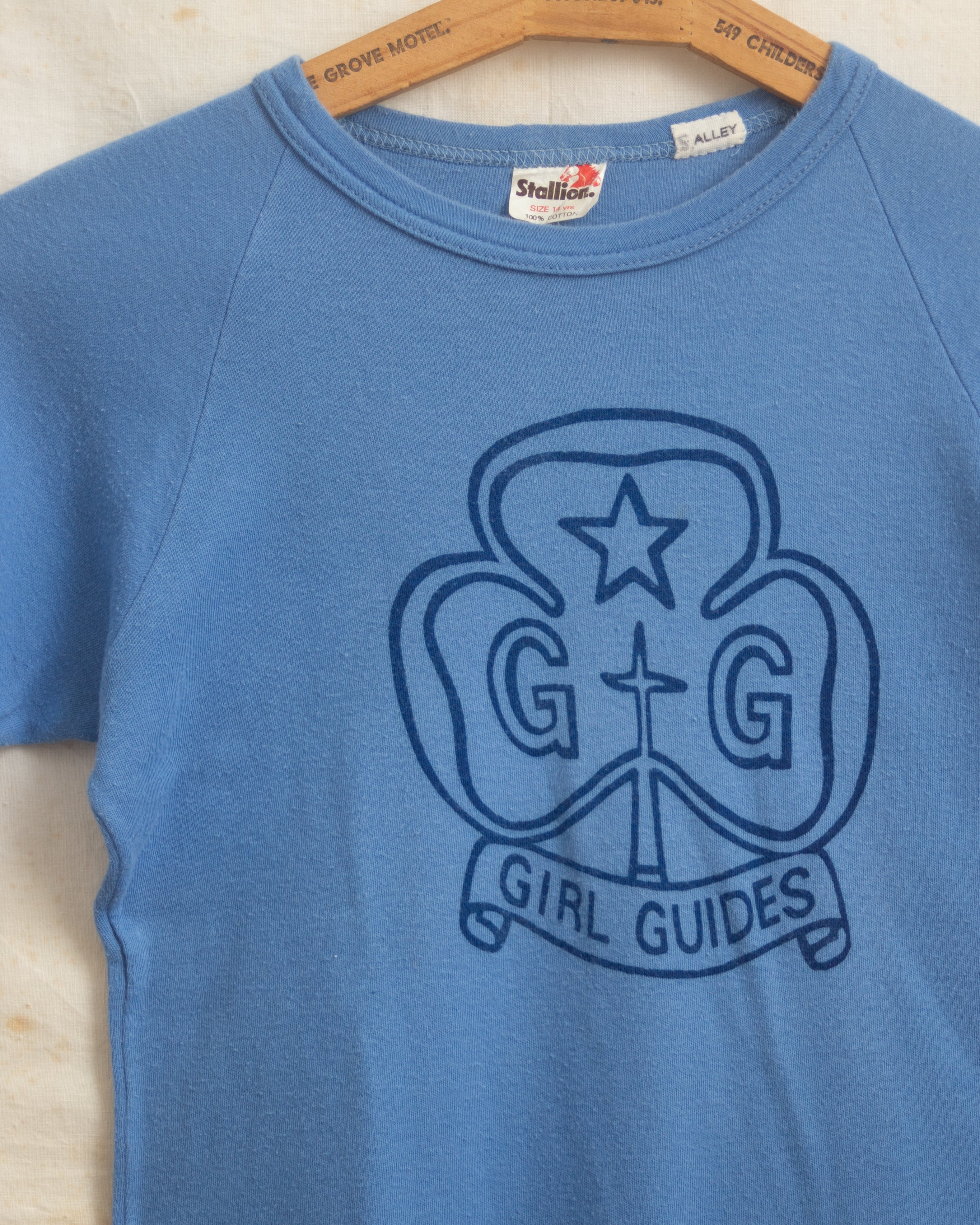 1980S Girl Guides Baby Tee I 14 YRS