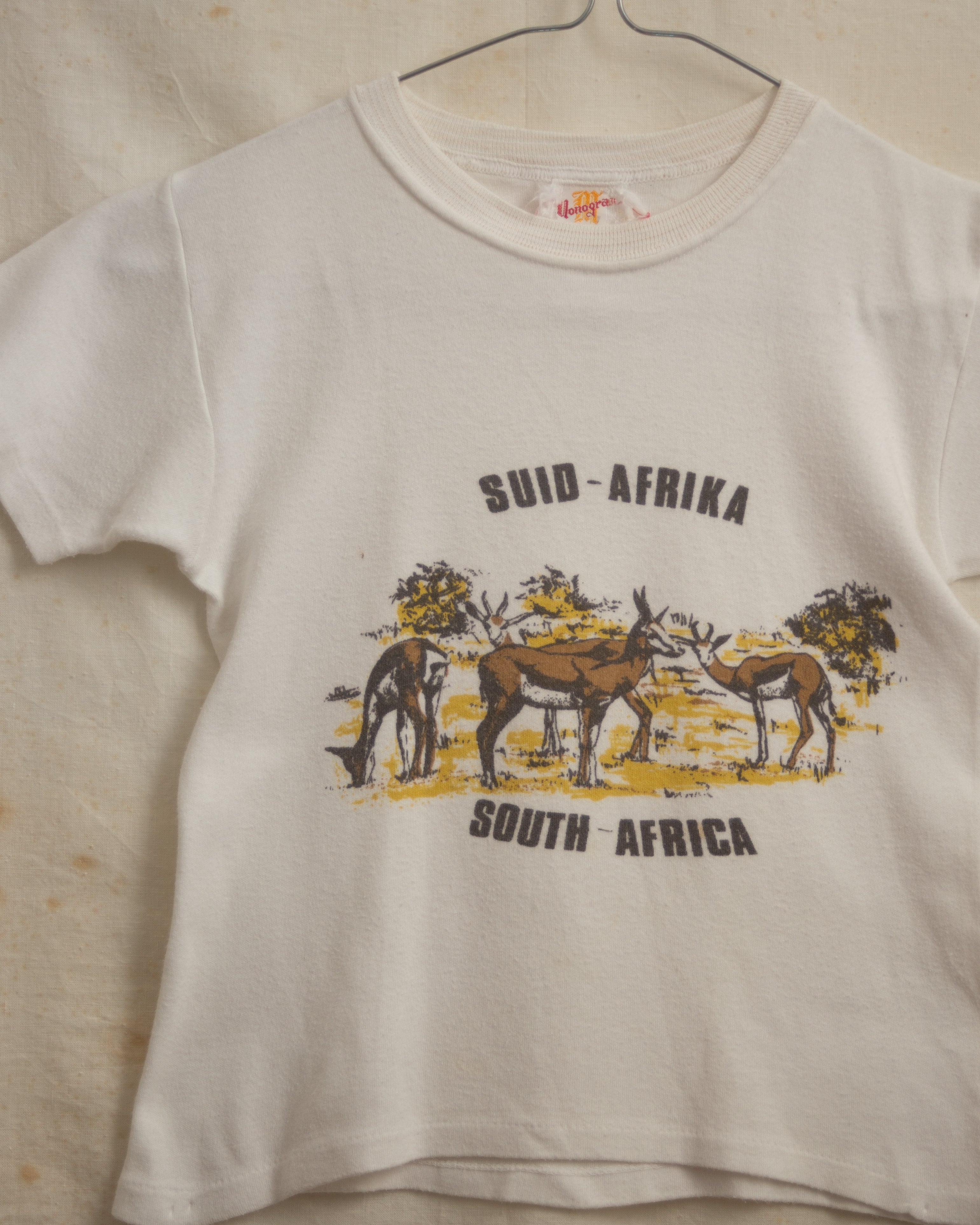 1970S South Africa Baby Tee