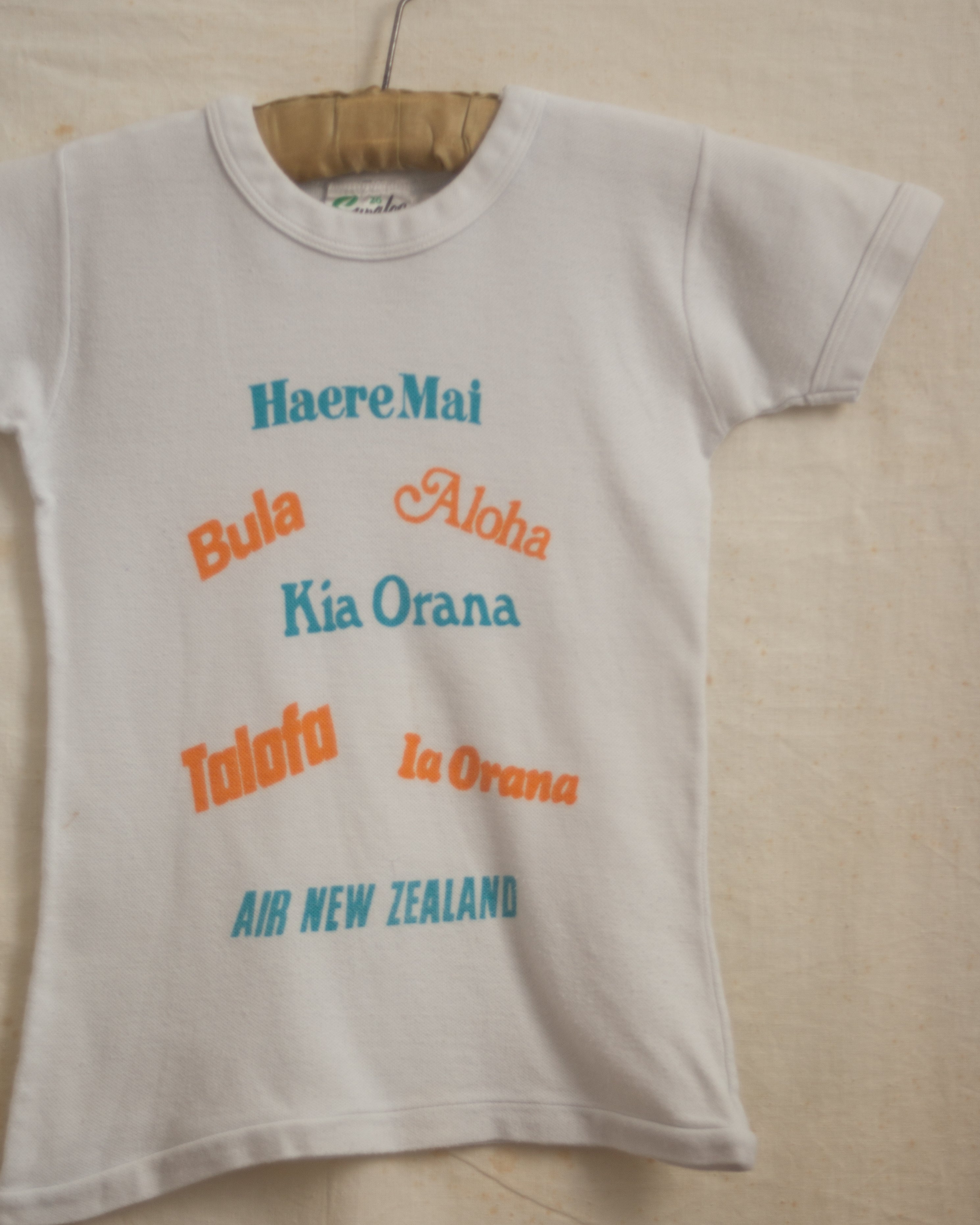 1970S Air NZ Baby Tee I 26M