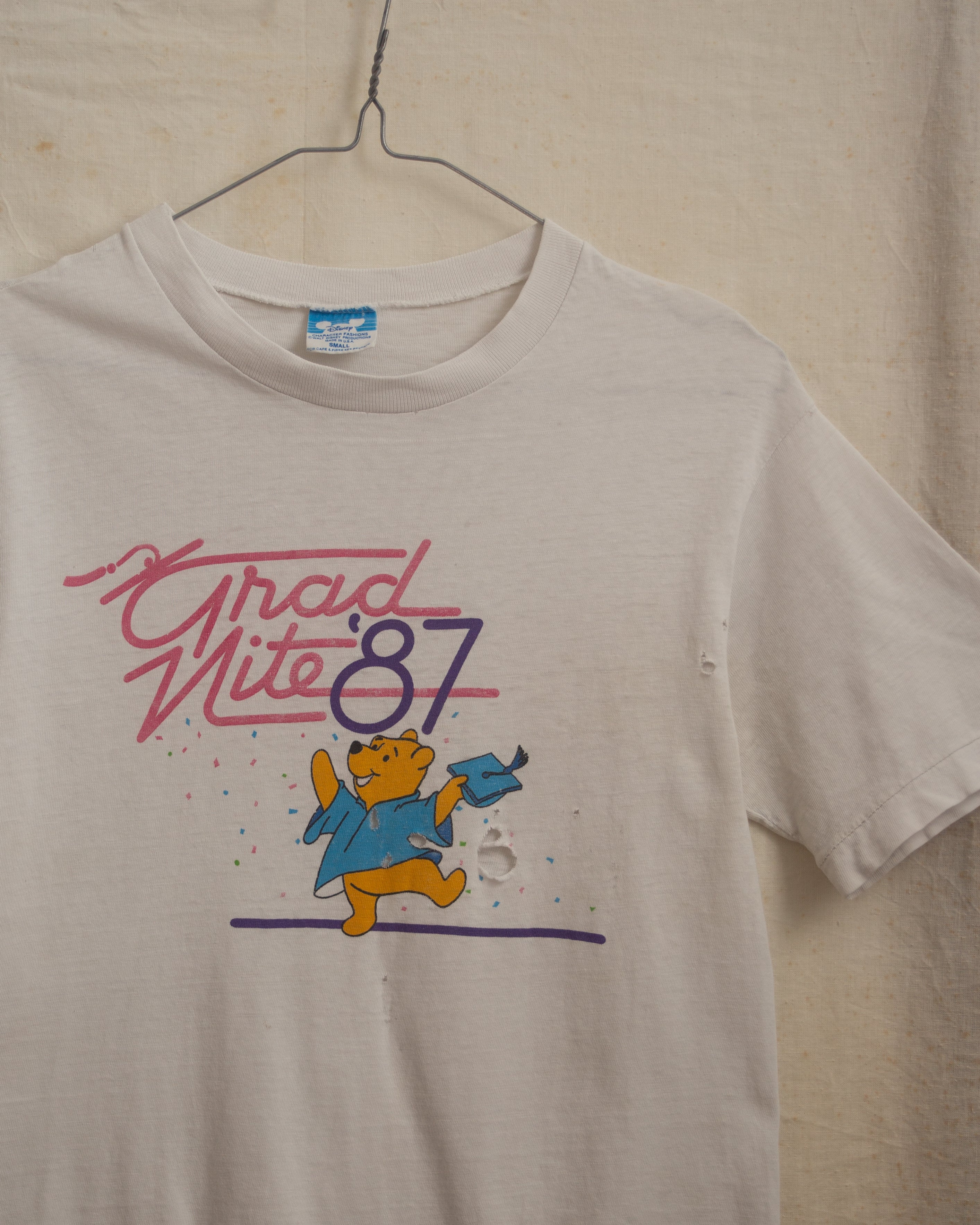 1987 Thrashed Winnie The Pooh Tee I S
