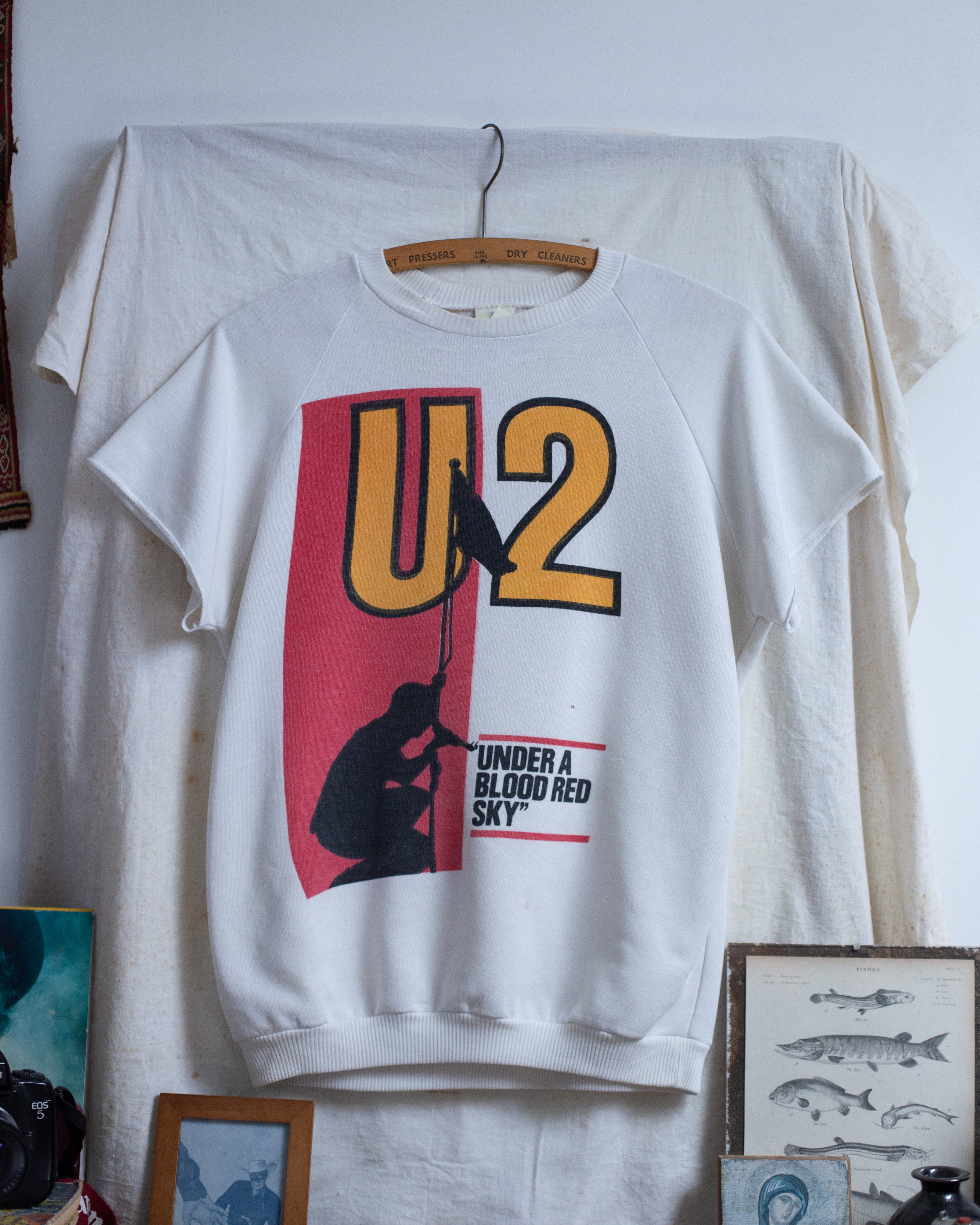 1980S U2 Short sleeve Crewneck Size L
