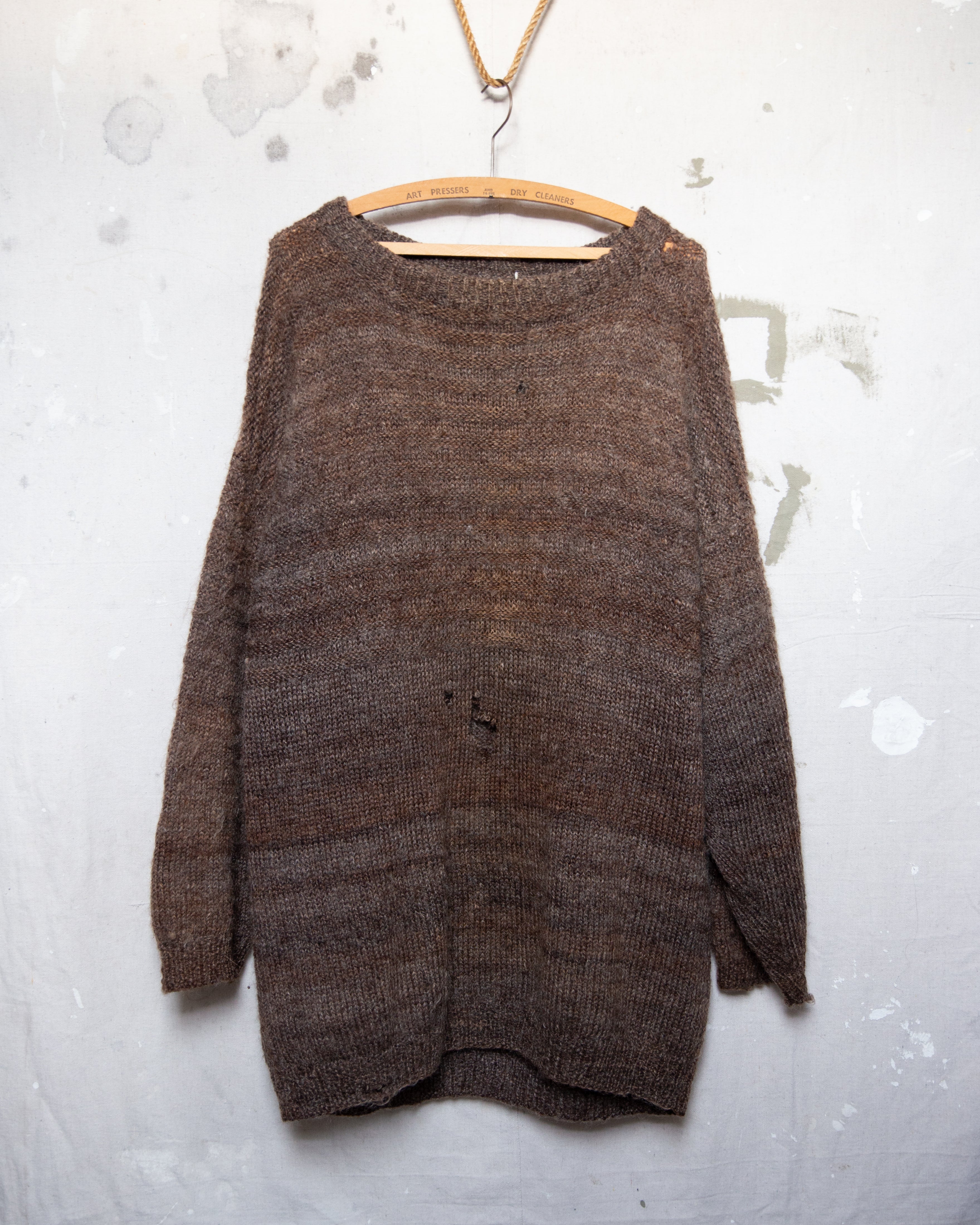 Trashy Oversized Wool Knit- XL