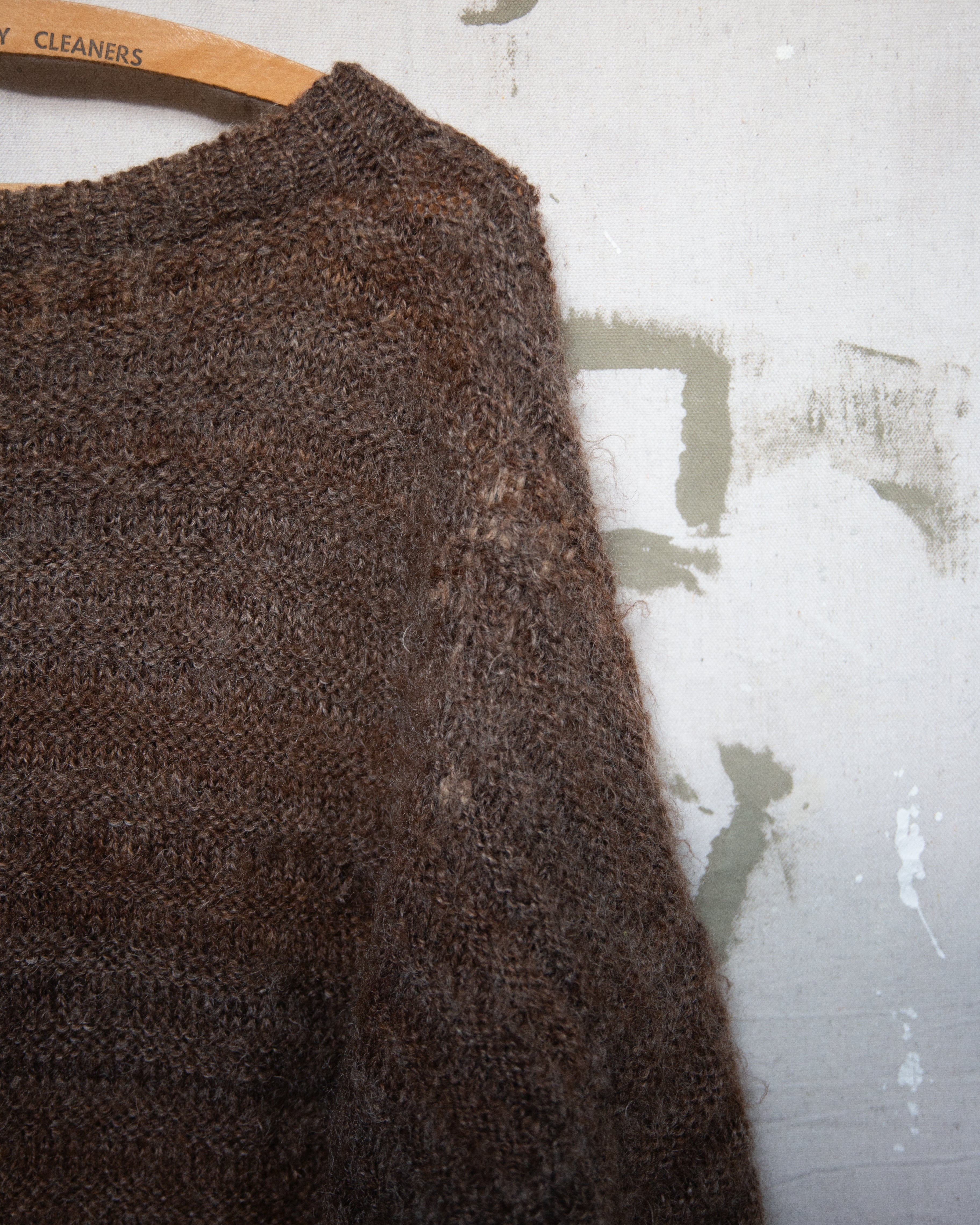 Trashy Oversized Wool Knit- XL