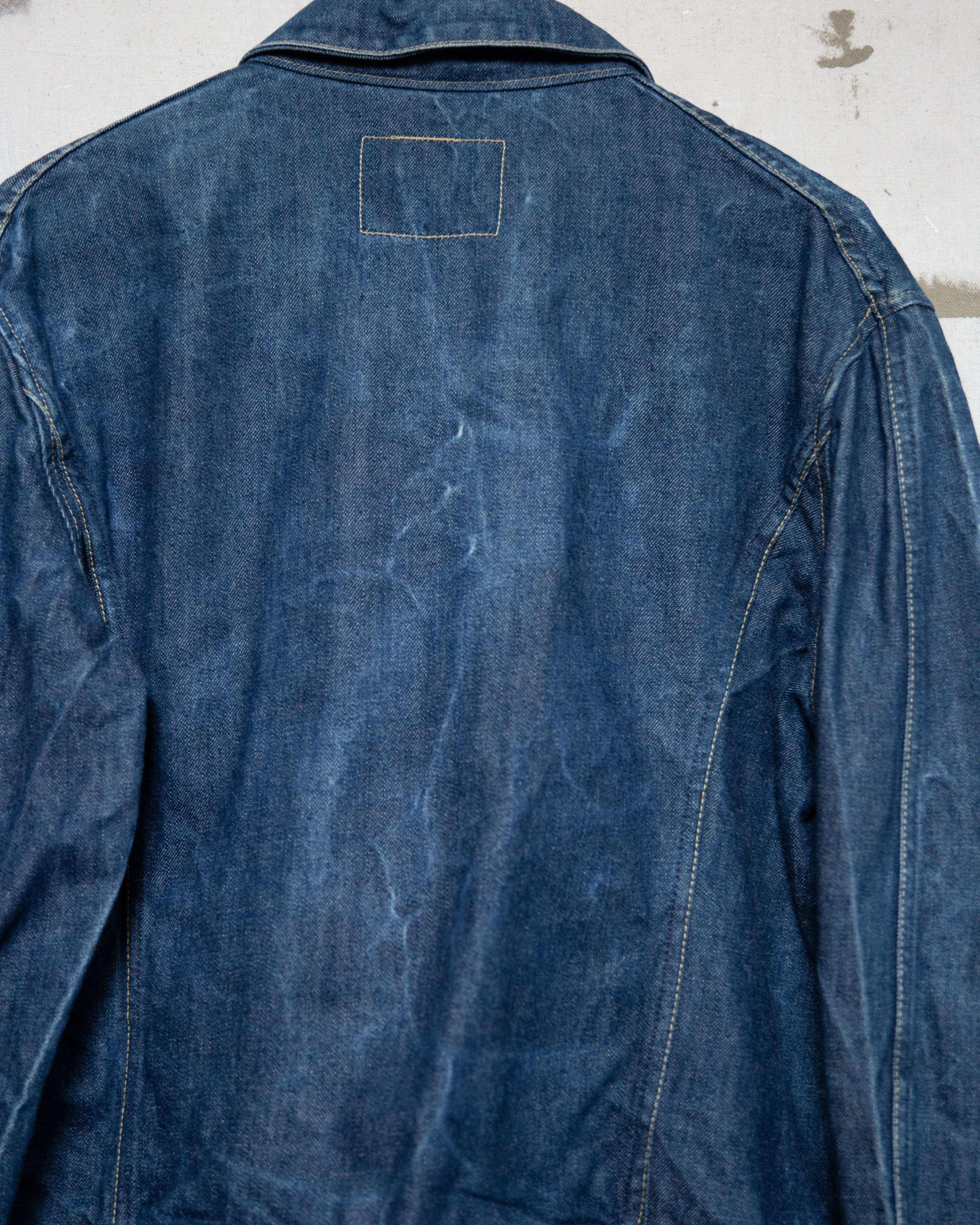 2000S Levis Denim Engineer Jacket - L