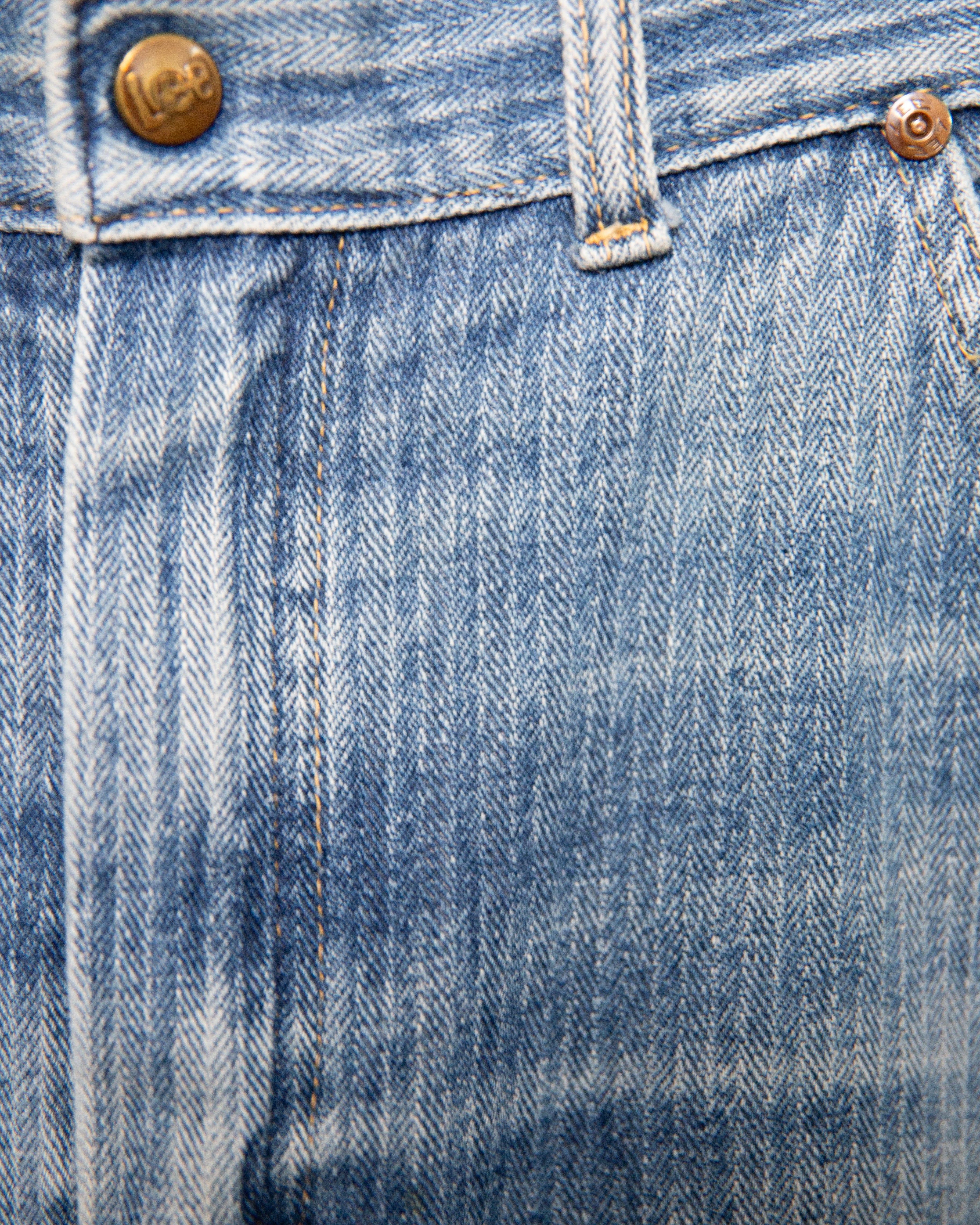 NZ Made Lee Herringbone Denim Jeans - 32