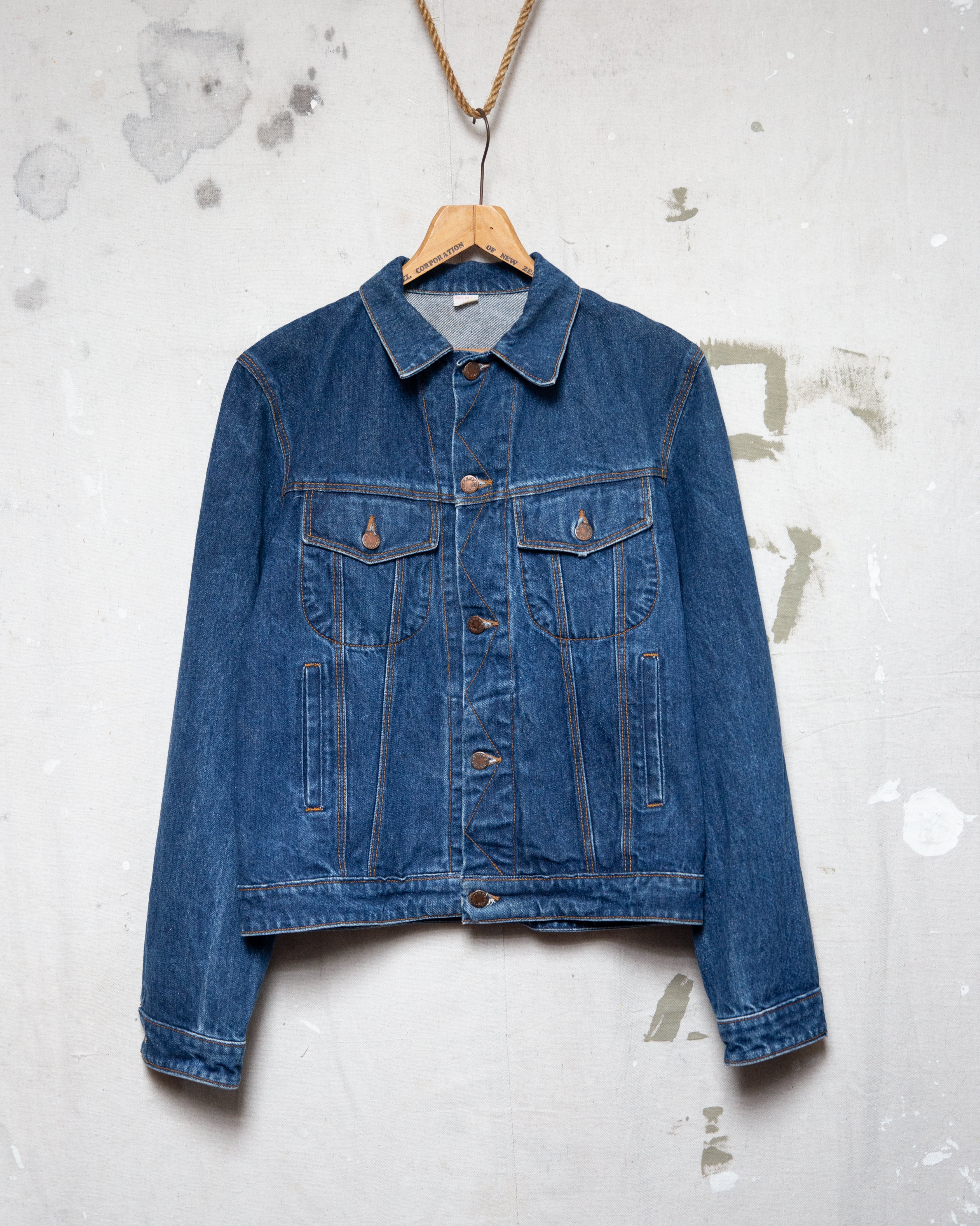 1980S Monowai NZ Made Denim Jacket - S