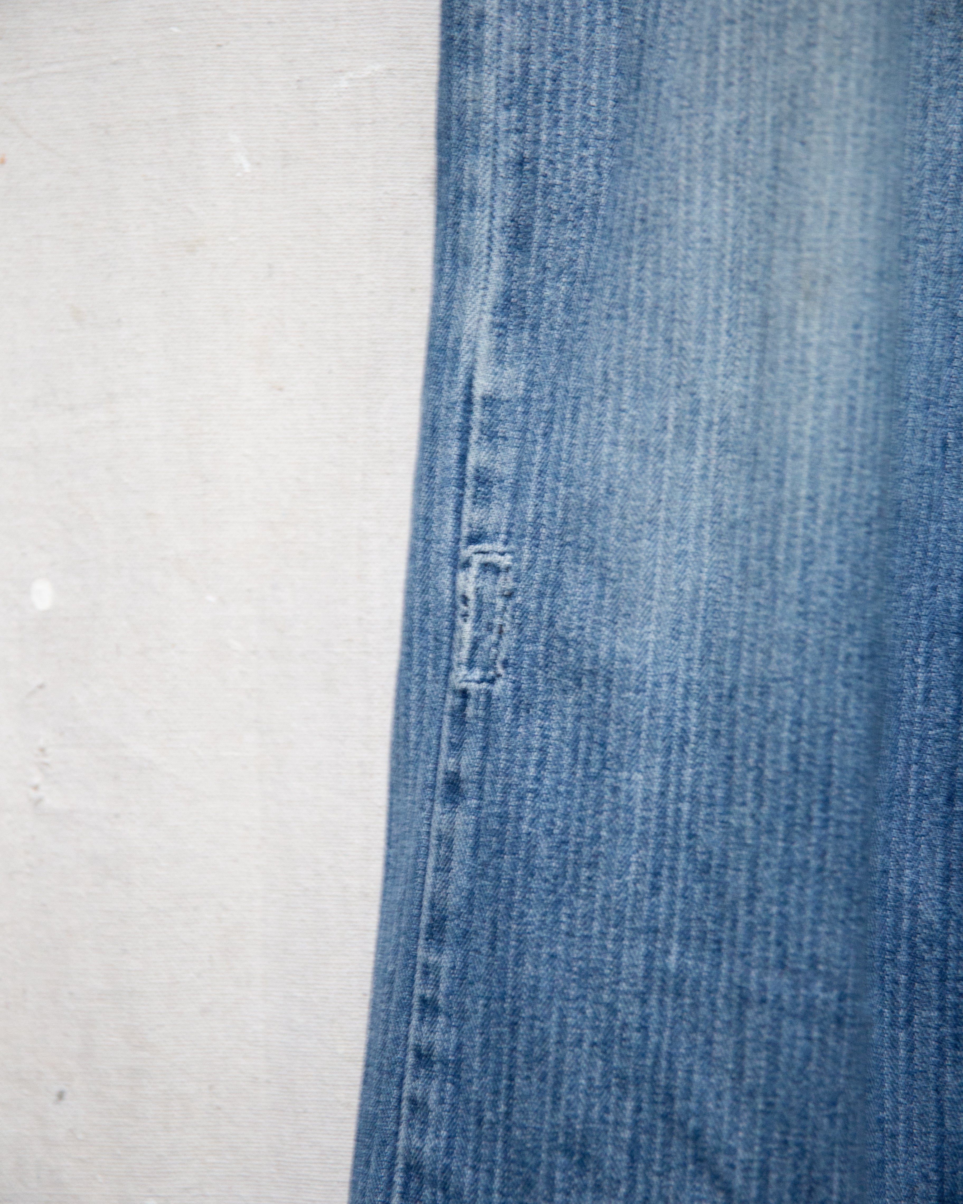 NZ Made Lee Herringbone Denim Jeans - 32