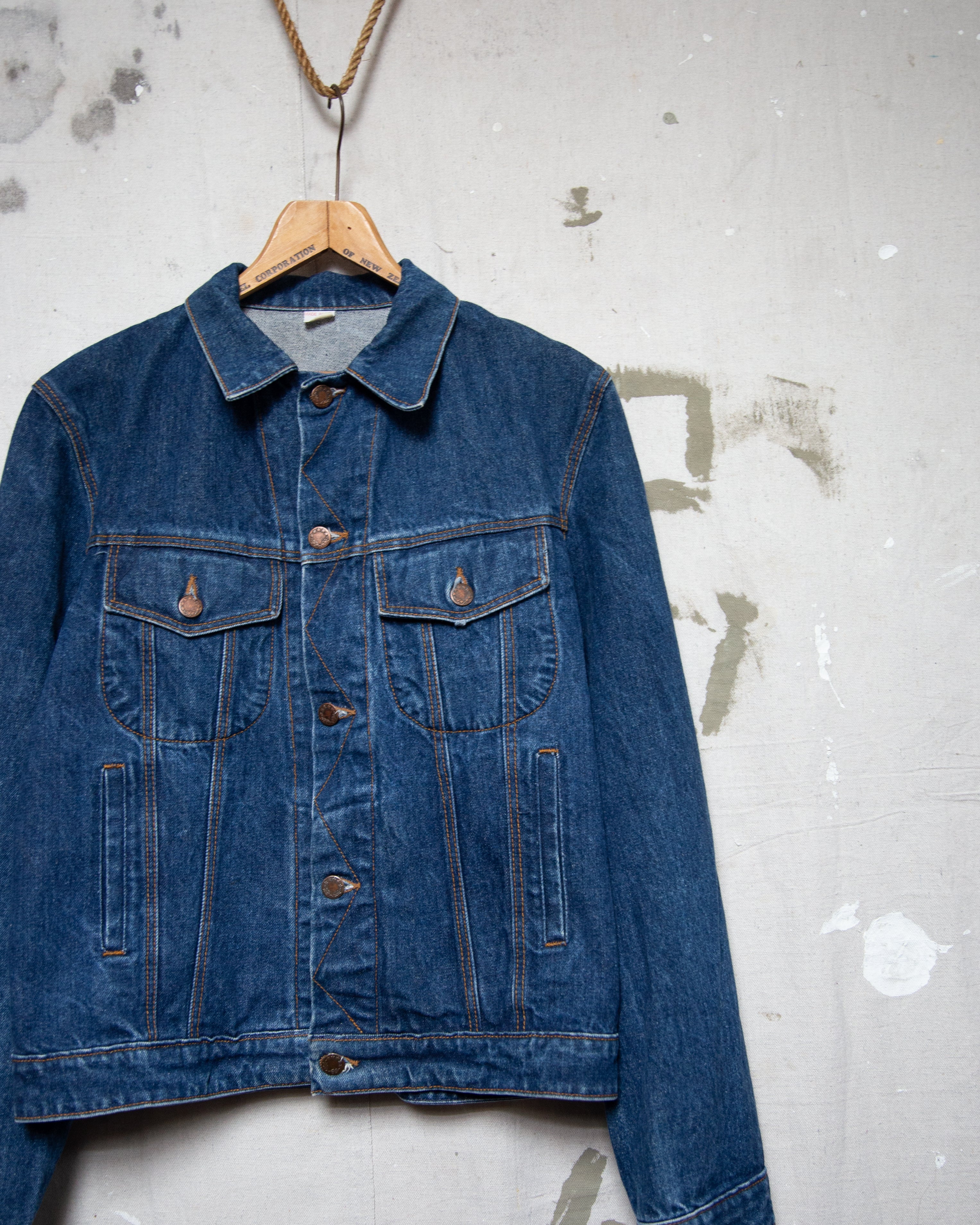 1980S Monowai NZ Made Denim Jacket - S