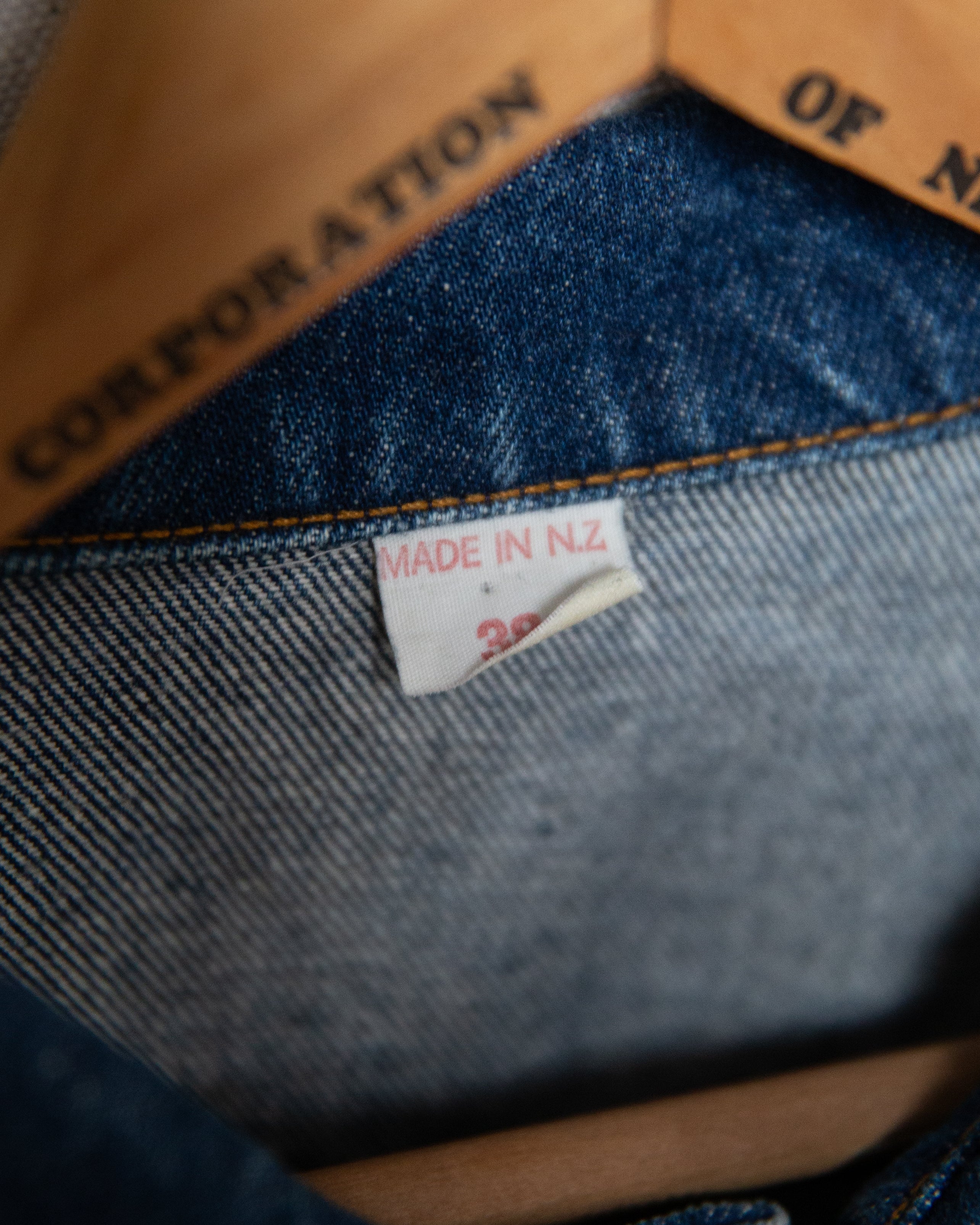 1980S Monowai NZ Made Denim Jacket - S