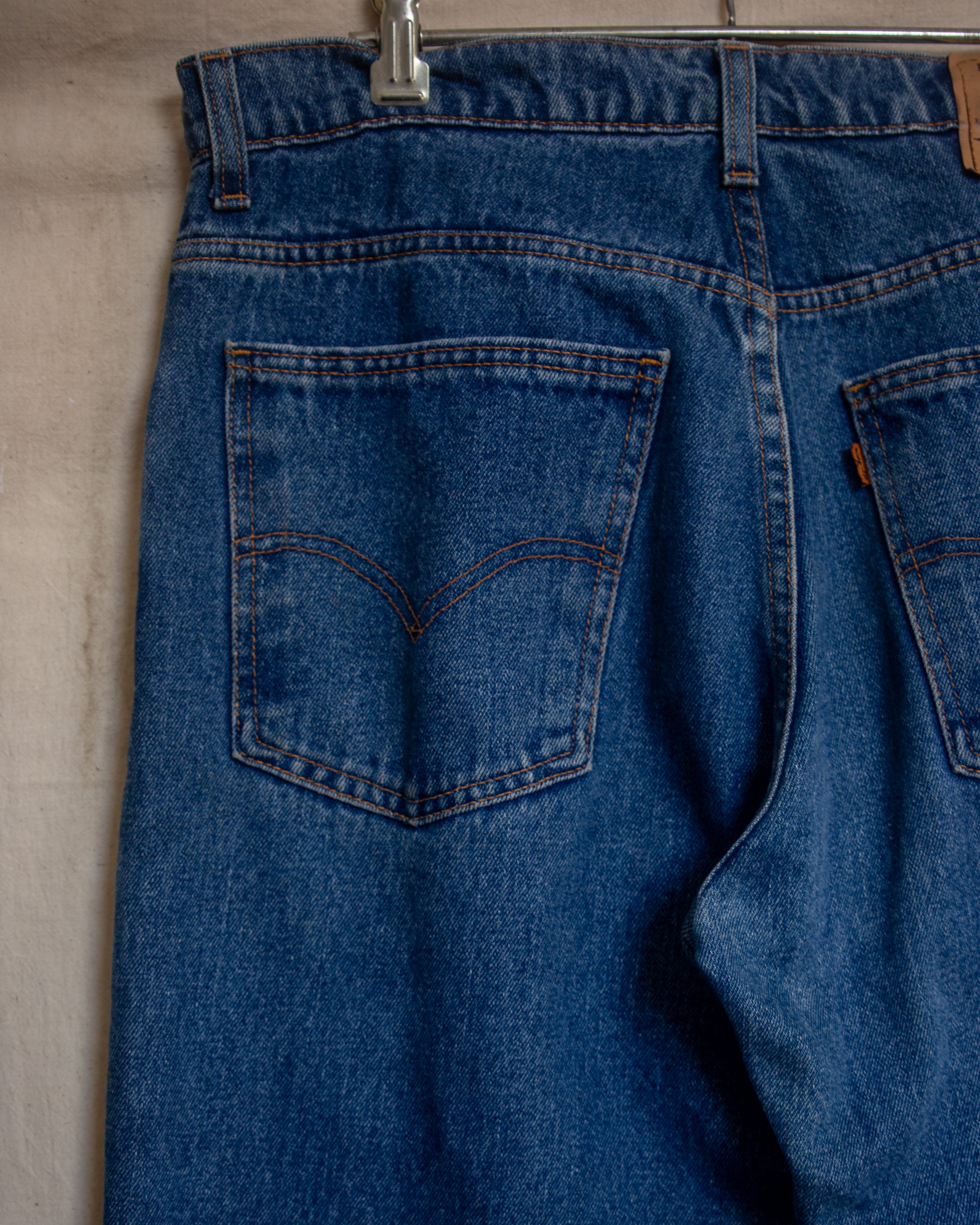 Levis 607 Orange tabs