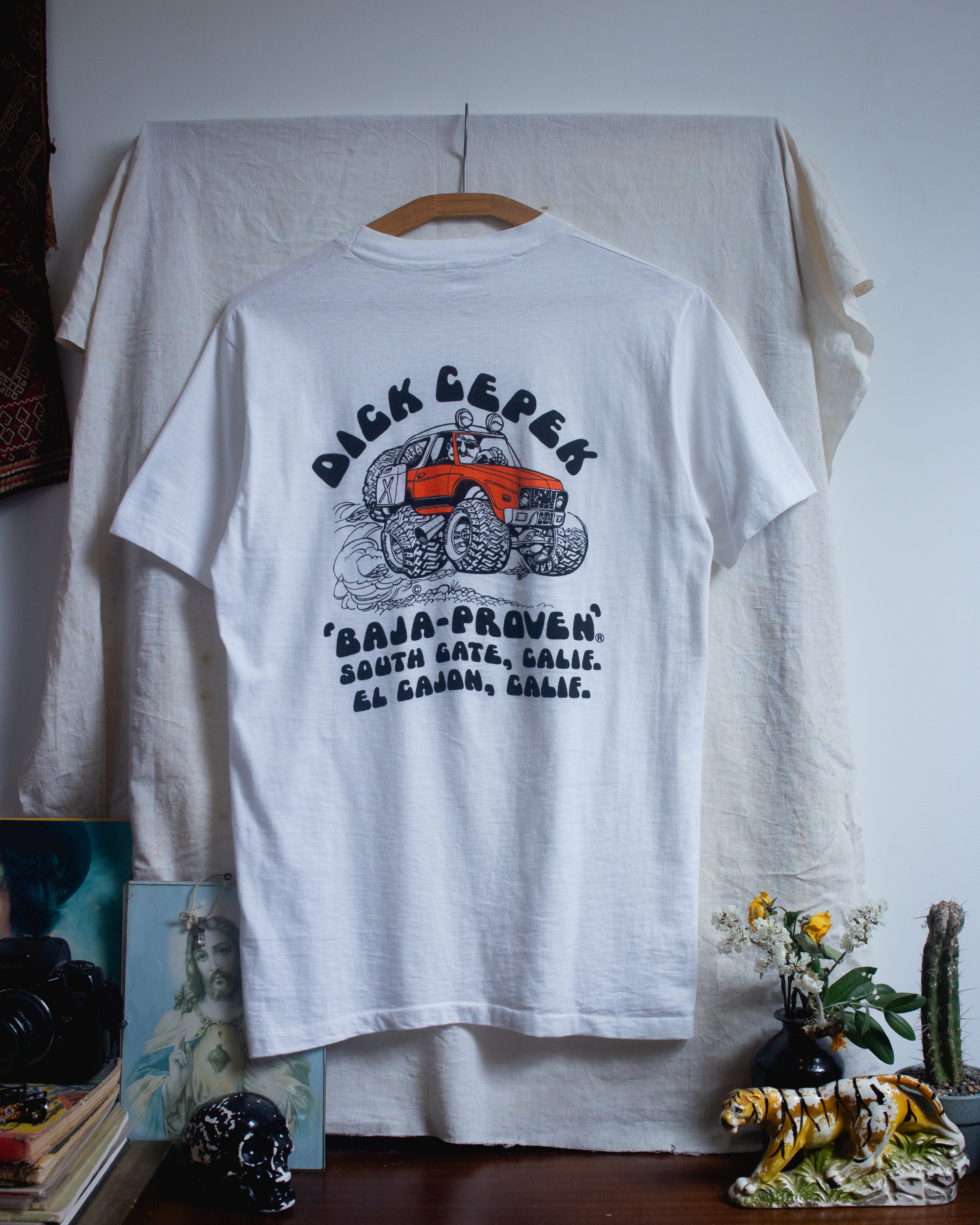 1970s Dick Cepek Tee Size M