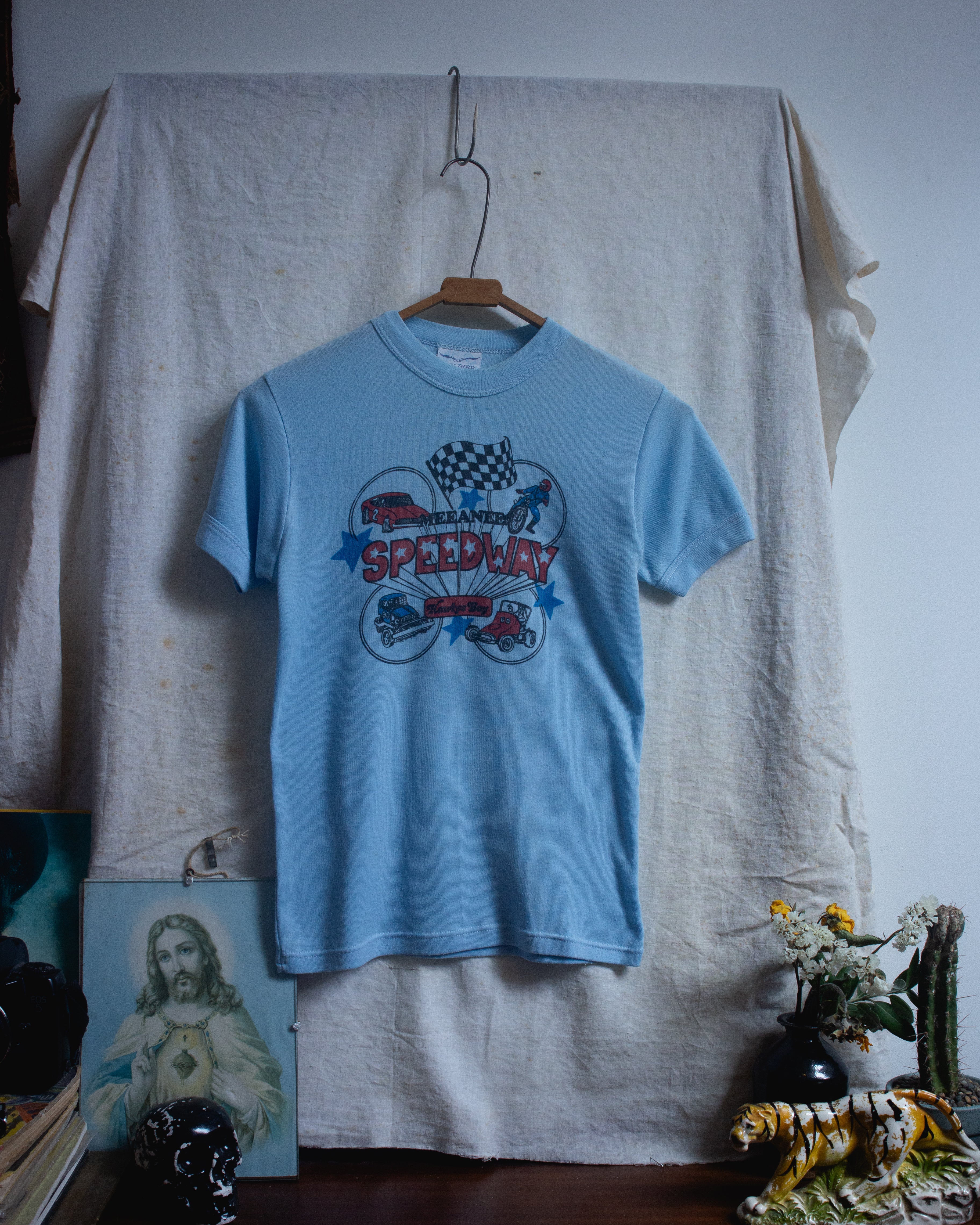 1980s Meeanee speedway tee
