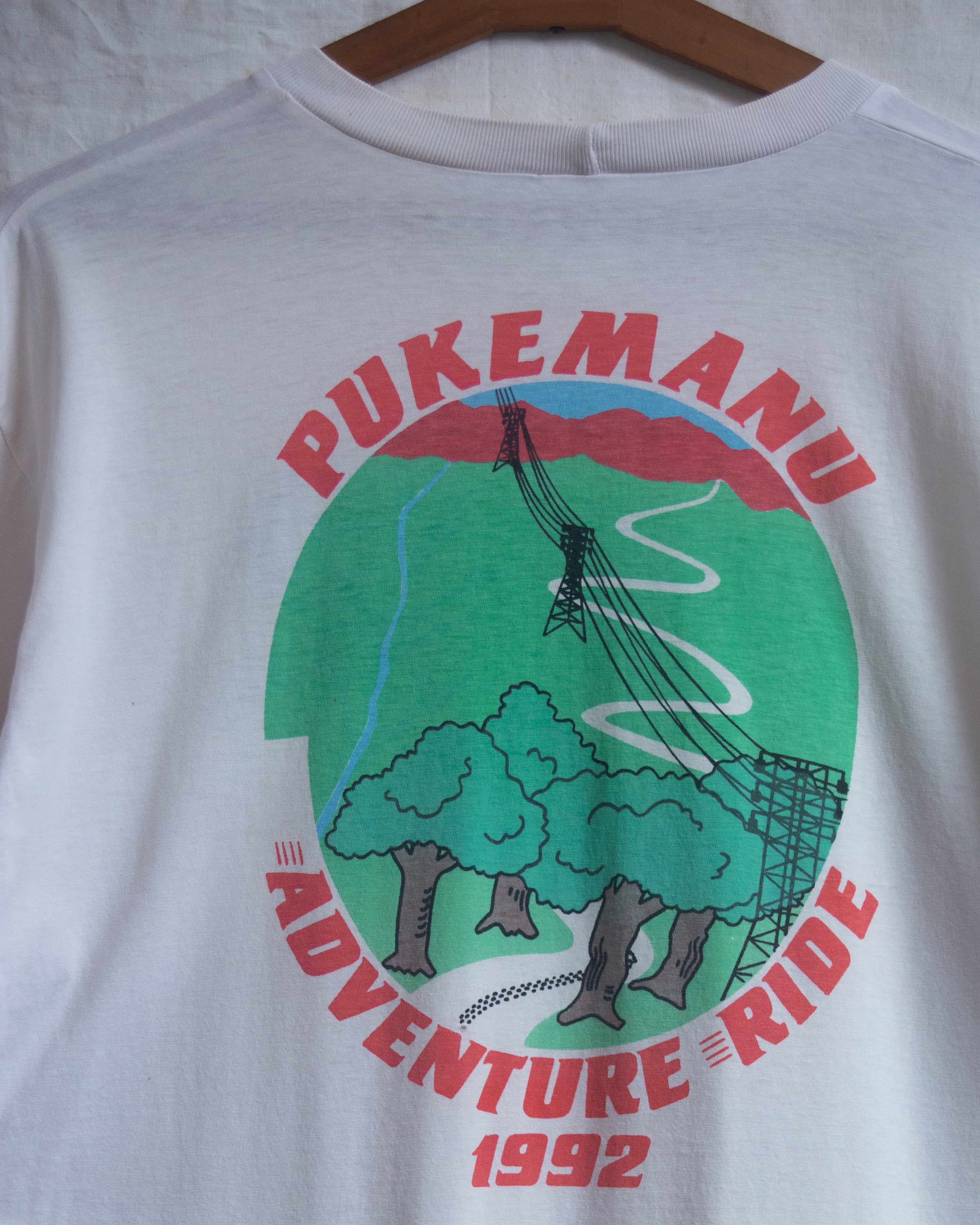 1992 Pukemanu Adventure Ride Tee