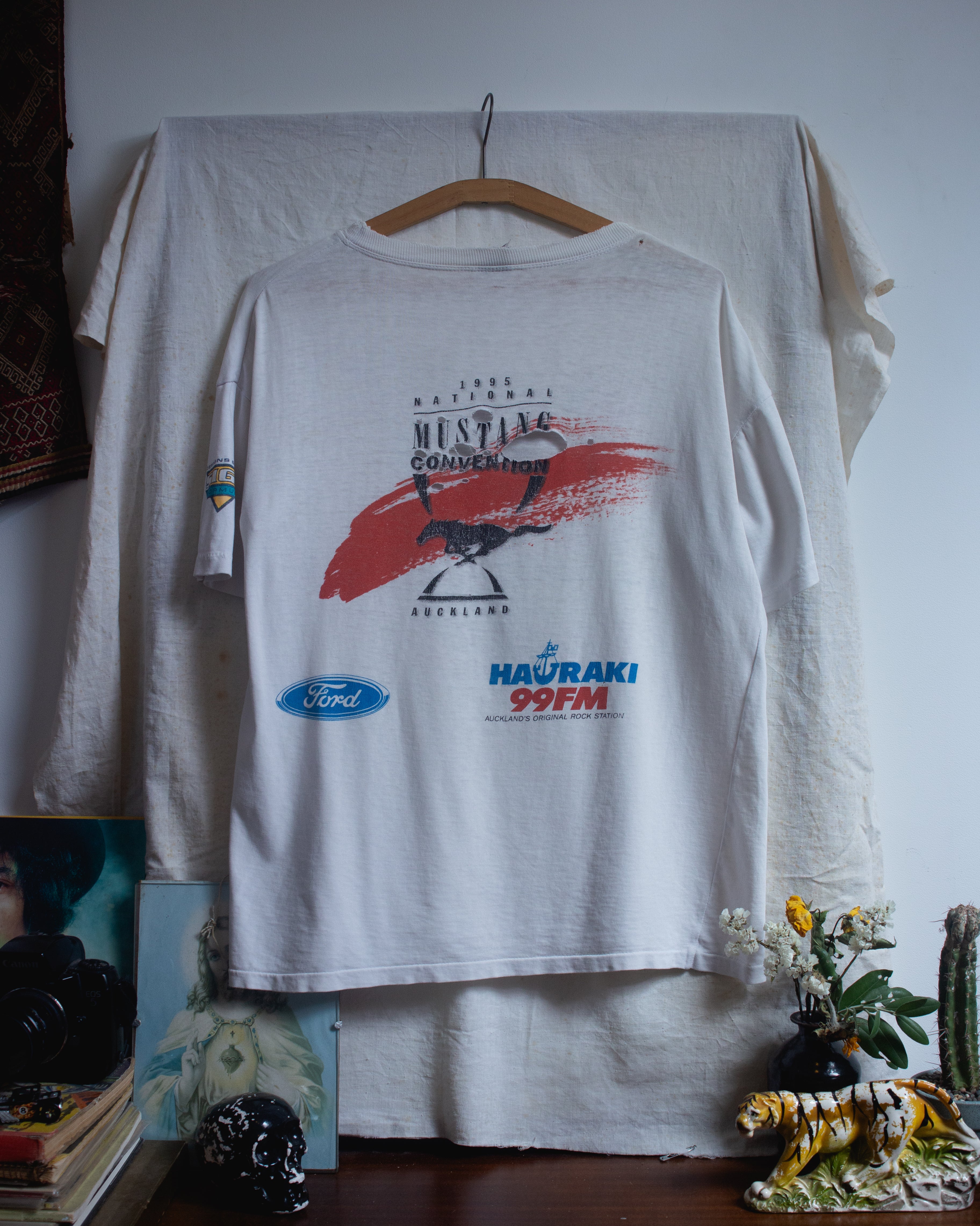 1995 Thrashed national Mustang convention tee