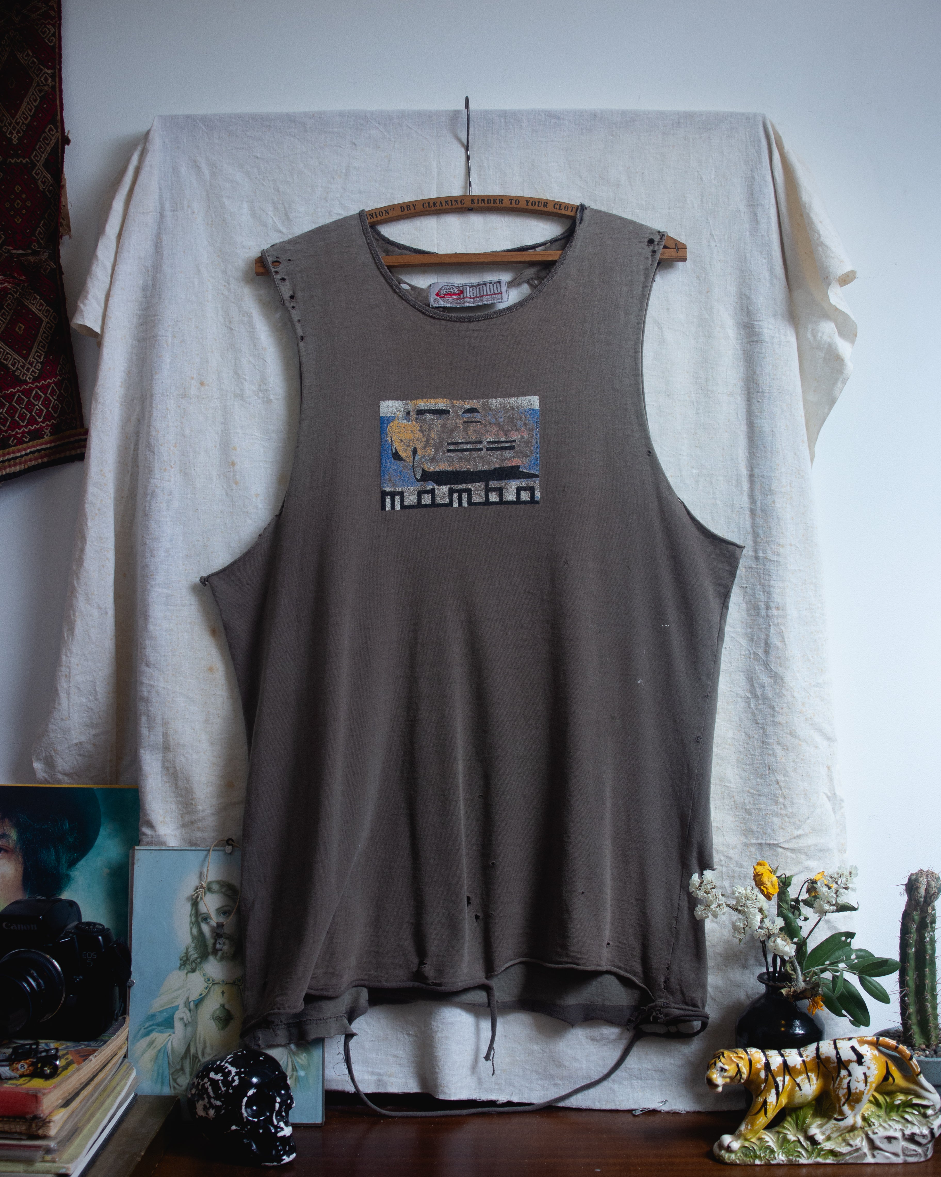 1990s Thrashed Mambo Tank Size L