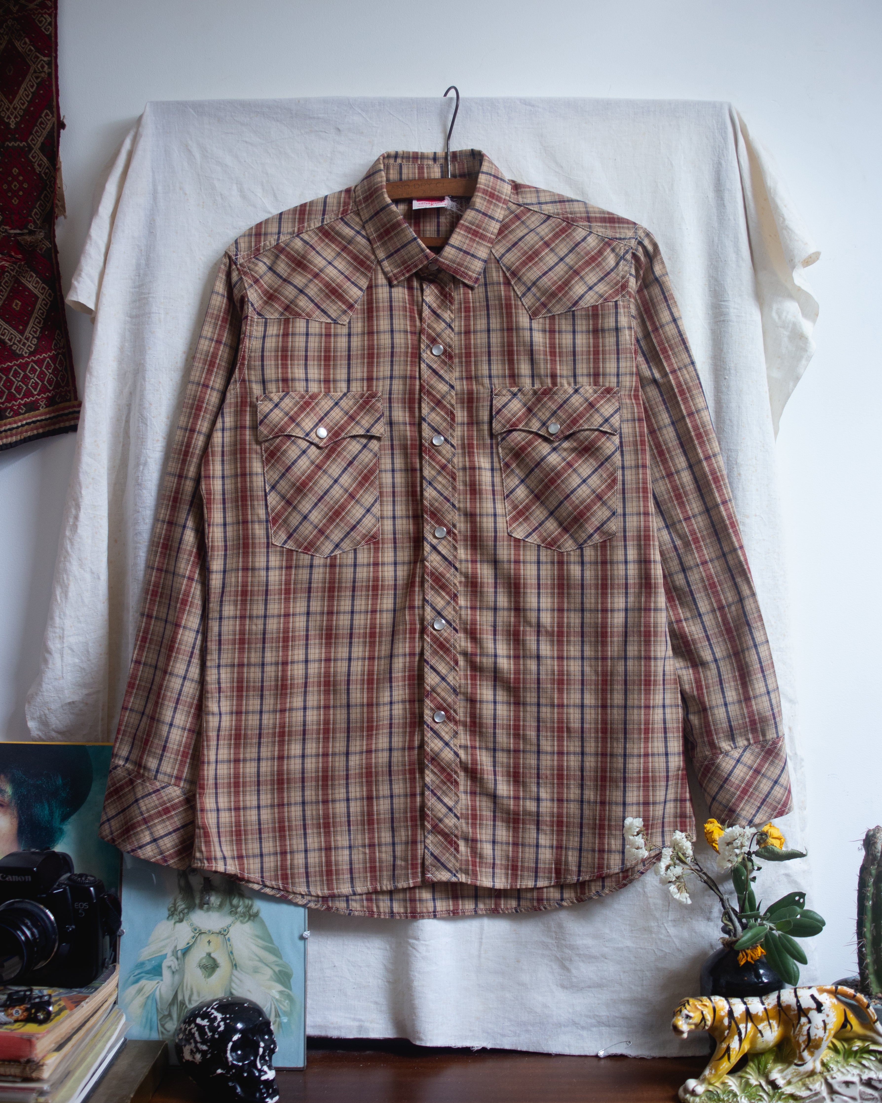 1970s/80s NZ made levis pearl snap shirt