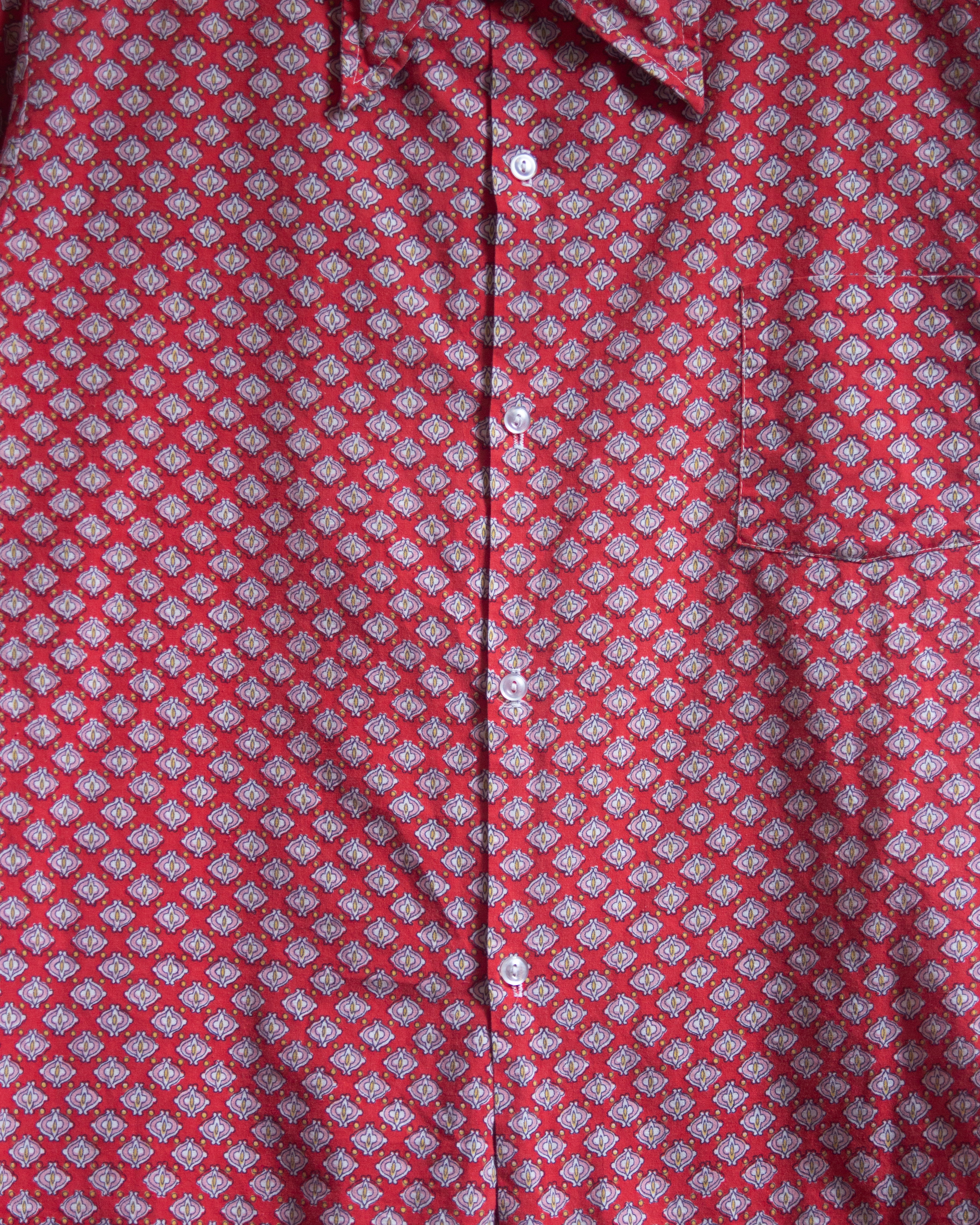 1970s Dagger collar shirt