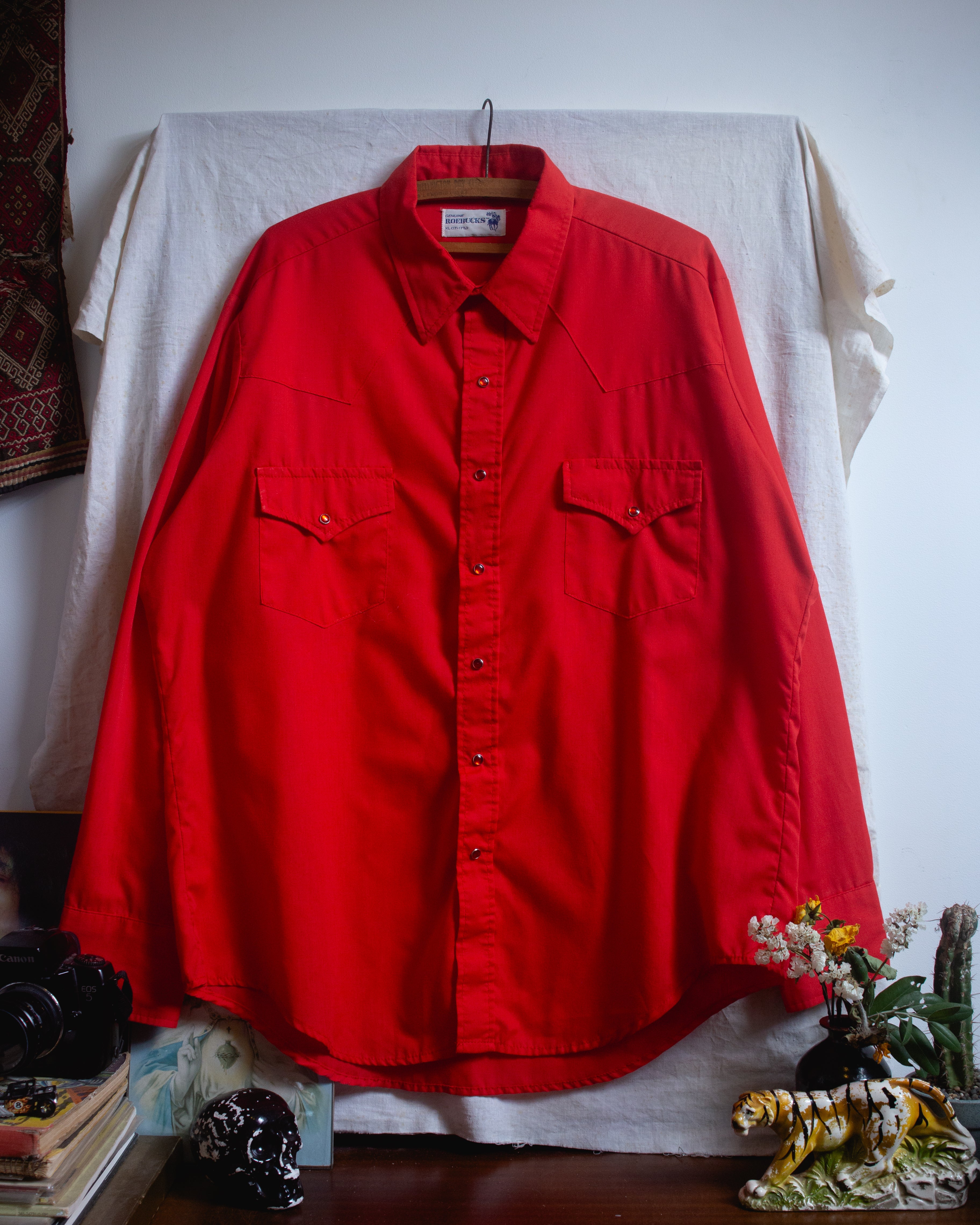 1070s Roebucks pearl snap shirt